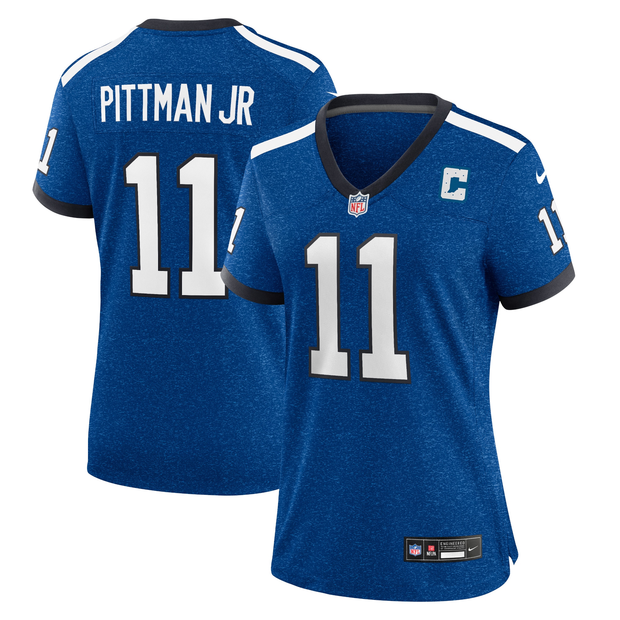 Michael Pittman Jr. Indianapolis Colts Women's Indiana Nights Alternate Game Jersey - Royal