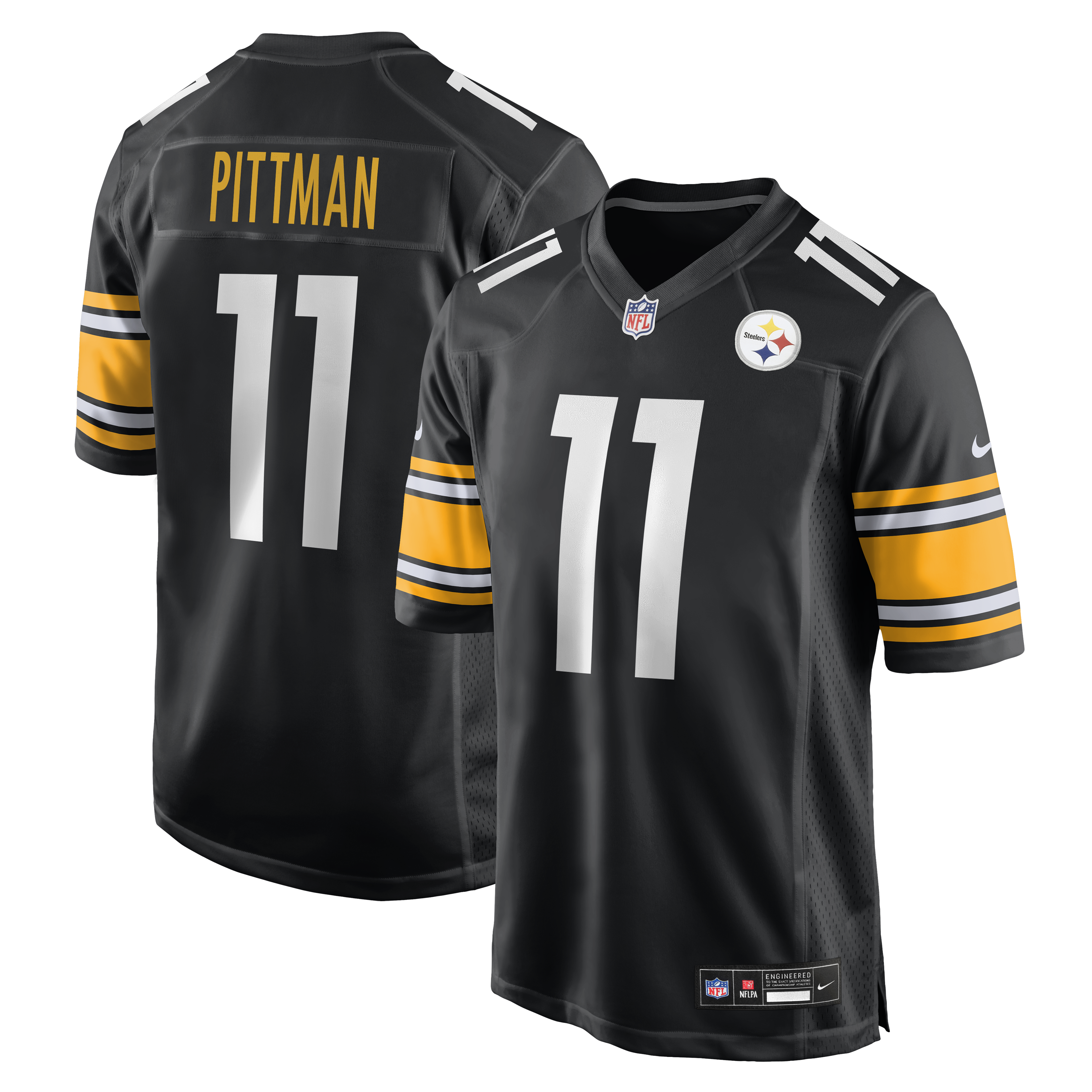 Michael Pittman Jr. Pittsburgh Steelers Game Jersey - Black
