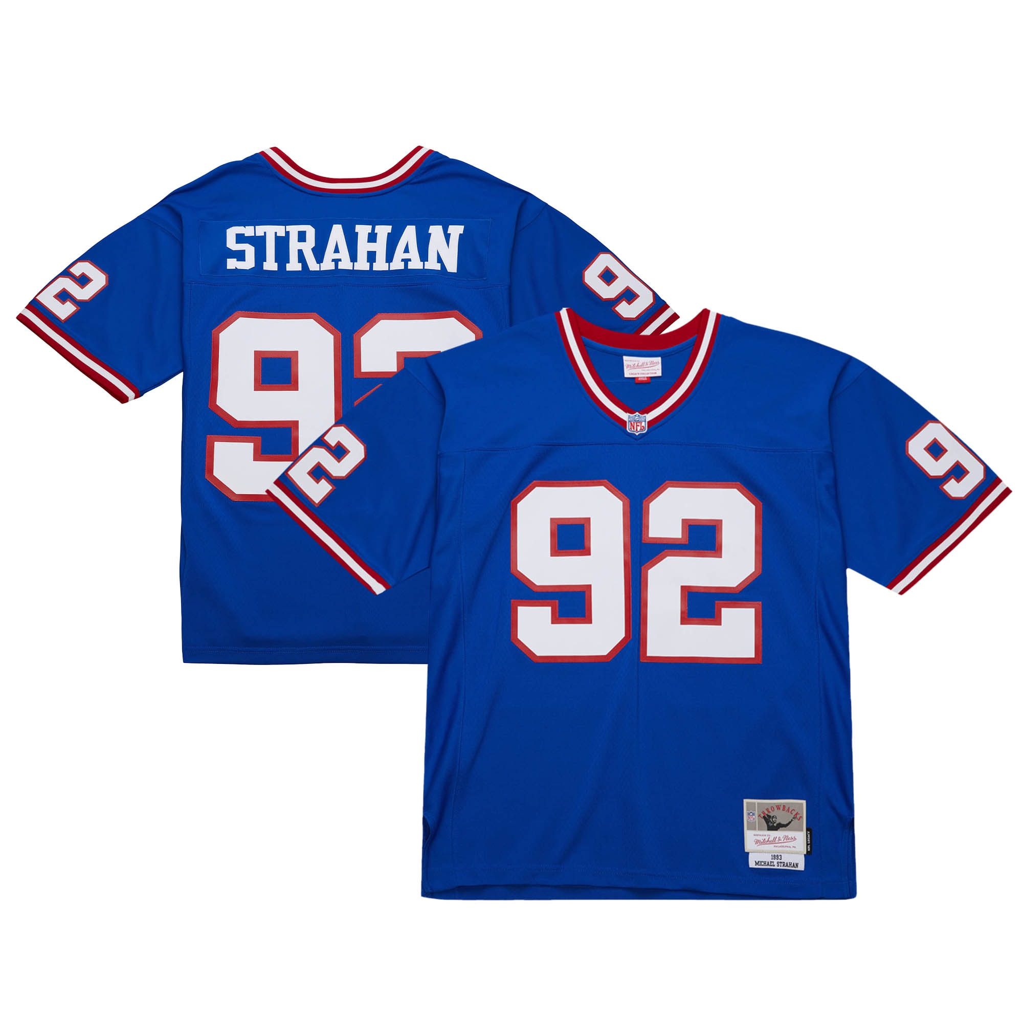 Michael Strahan New York Giants 1993 Legacy Jersey - Royal