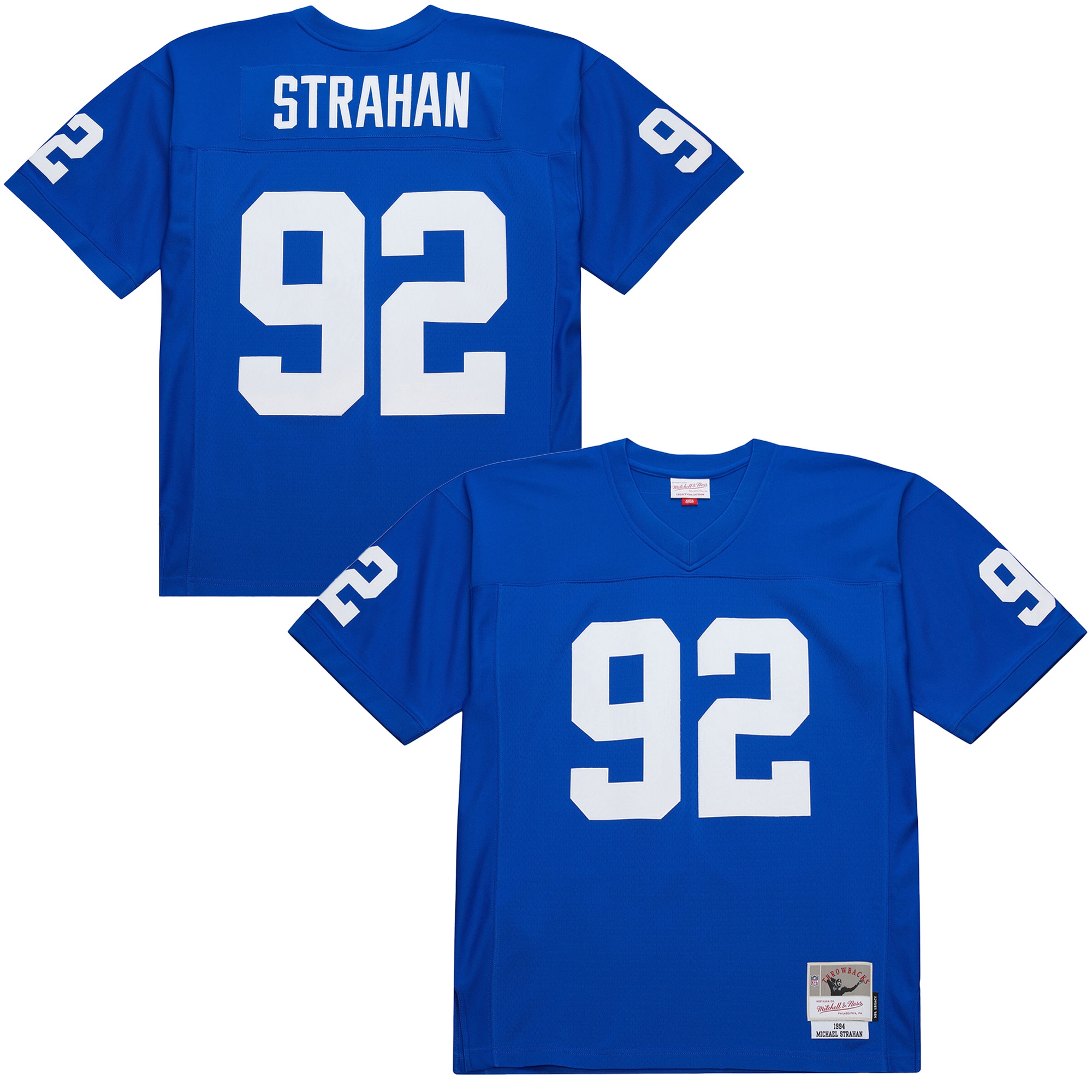 Michael Strahan New York Giants 1994 Legacy Jersey - Royal