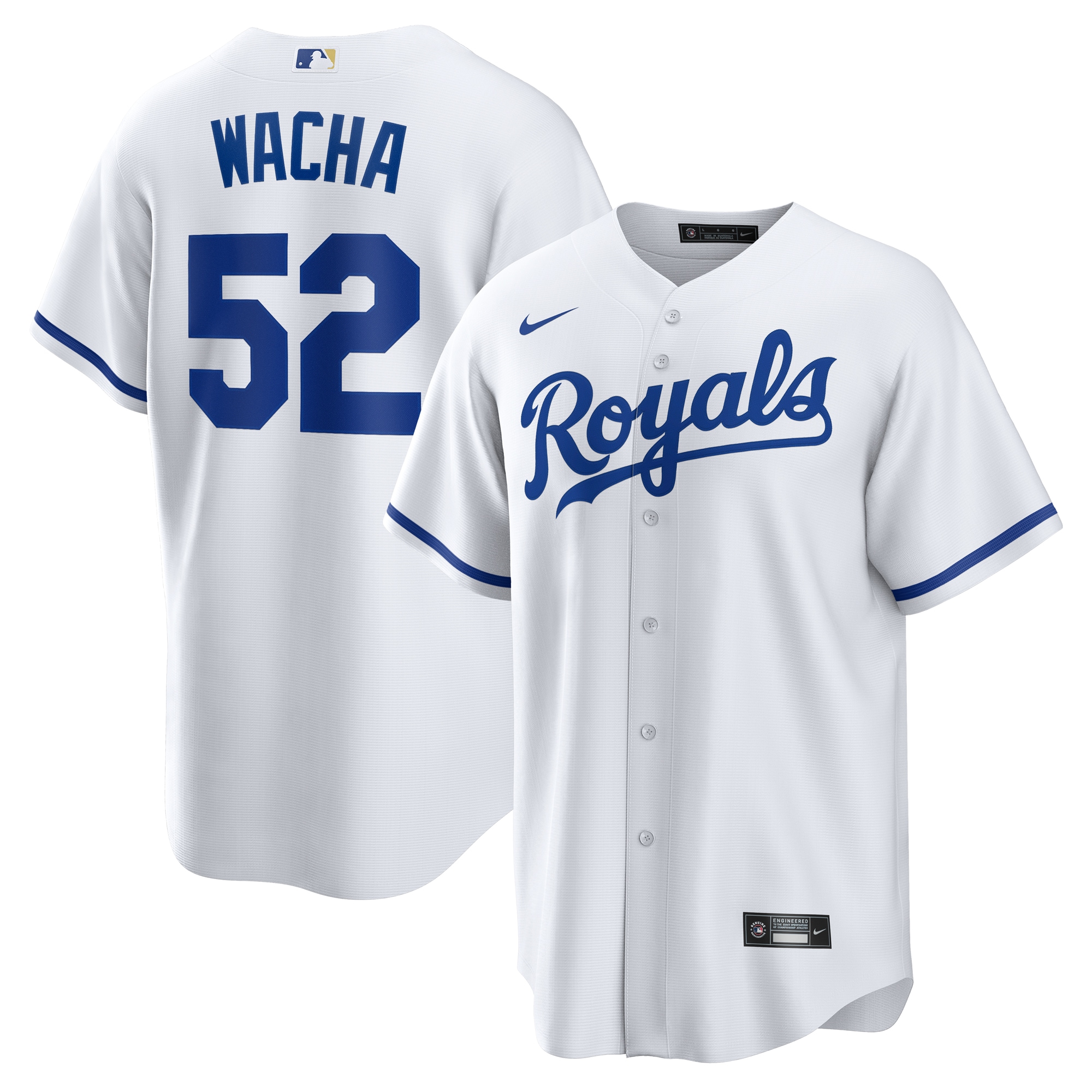 Michael Wacha Kansas City Royals Home Jersey - White