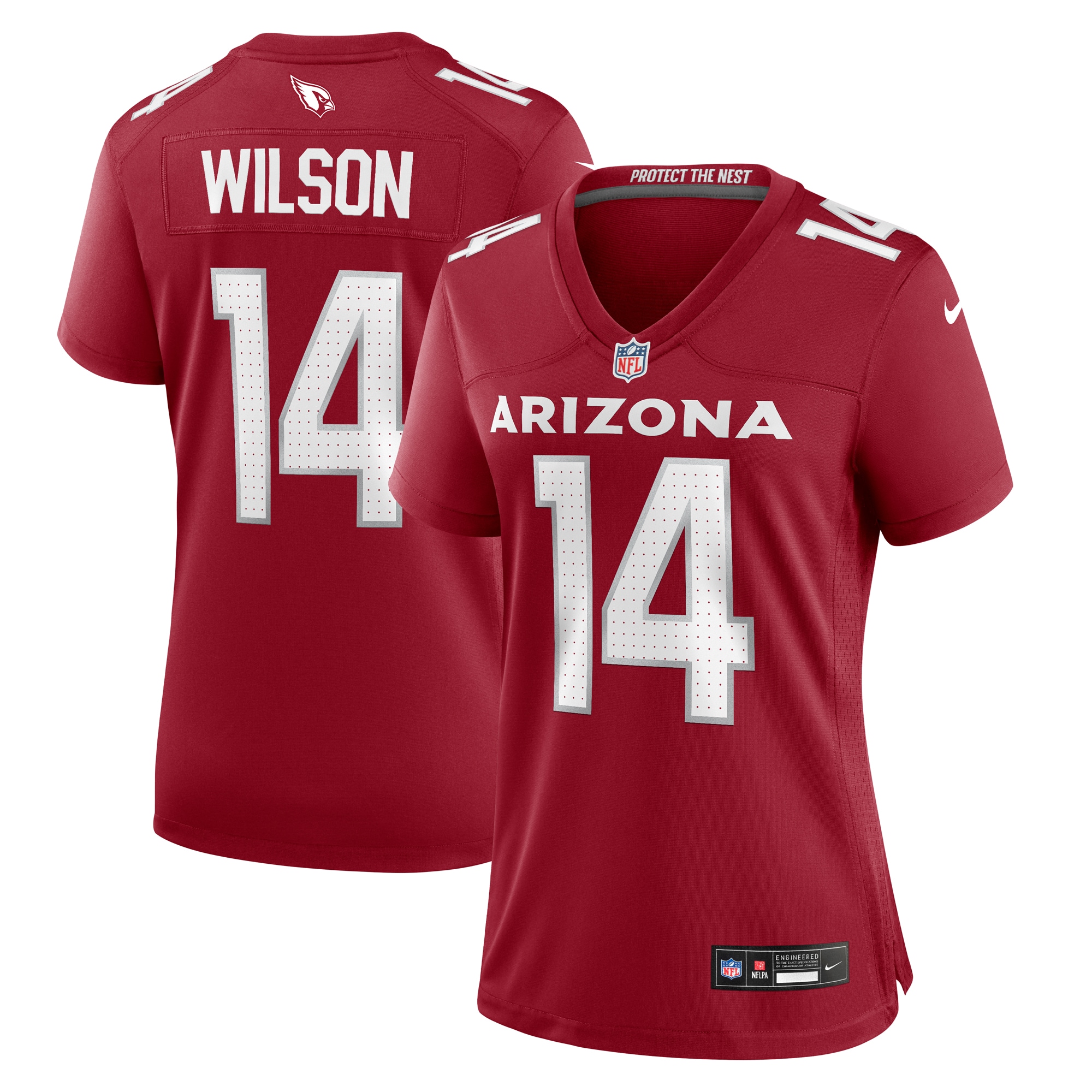 Michael Wilson Arizona Cardinals Women's Team Game Jersey - Cardinal