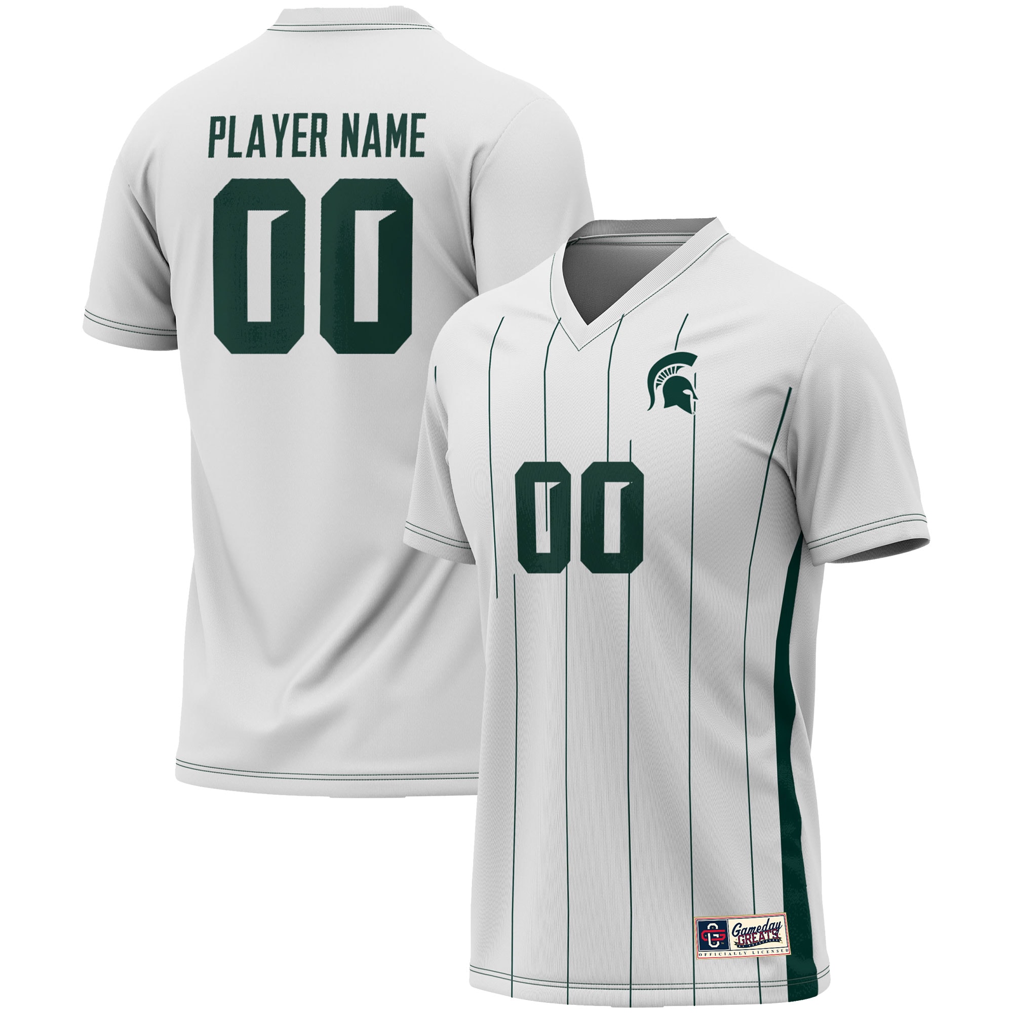 Michigan State Spartans GameDay Greats Youth Lightweight NIL Pick-A-Player Women's Soccer Jersey