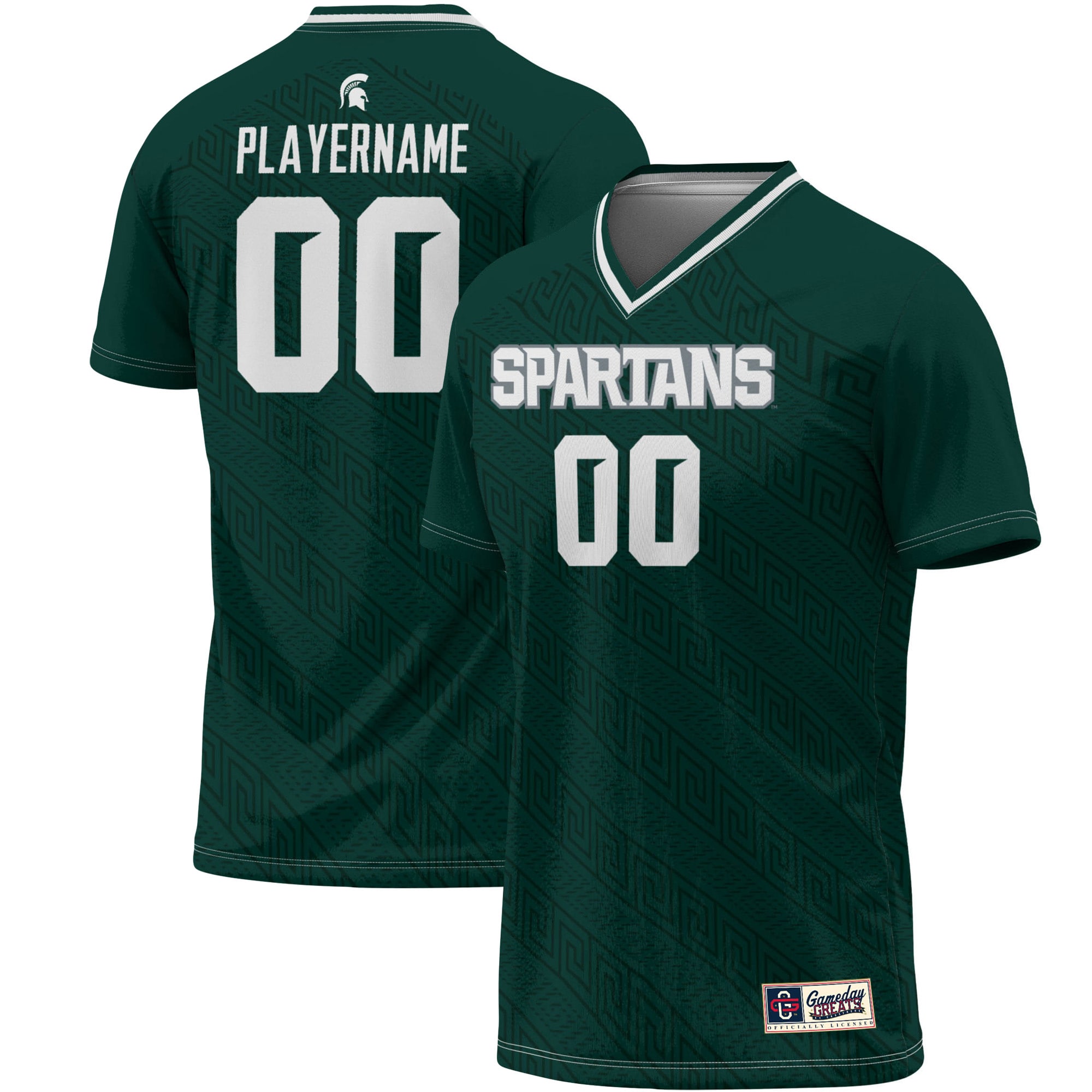 Michigan State Spartans GameDay Greats Youth NIL Pick-A-Player Lightweight Soccer Jersey