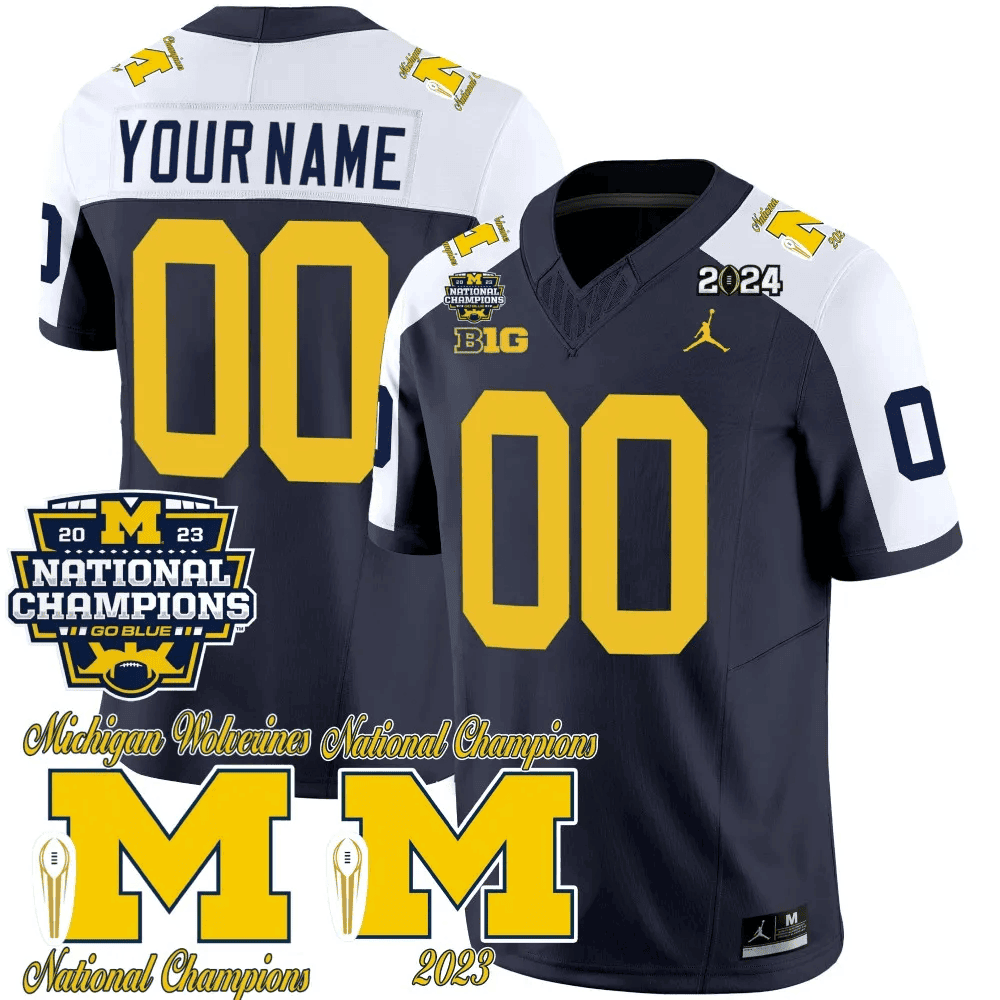 Michigan Wolverines 2024 Jersey - National Champs Edition