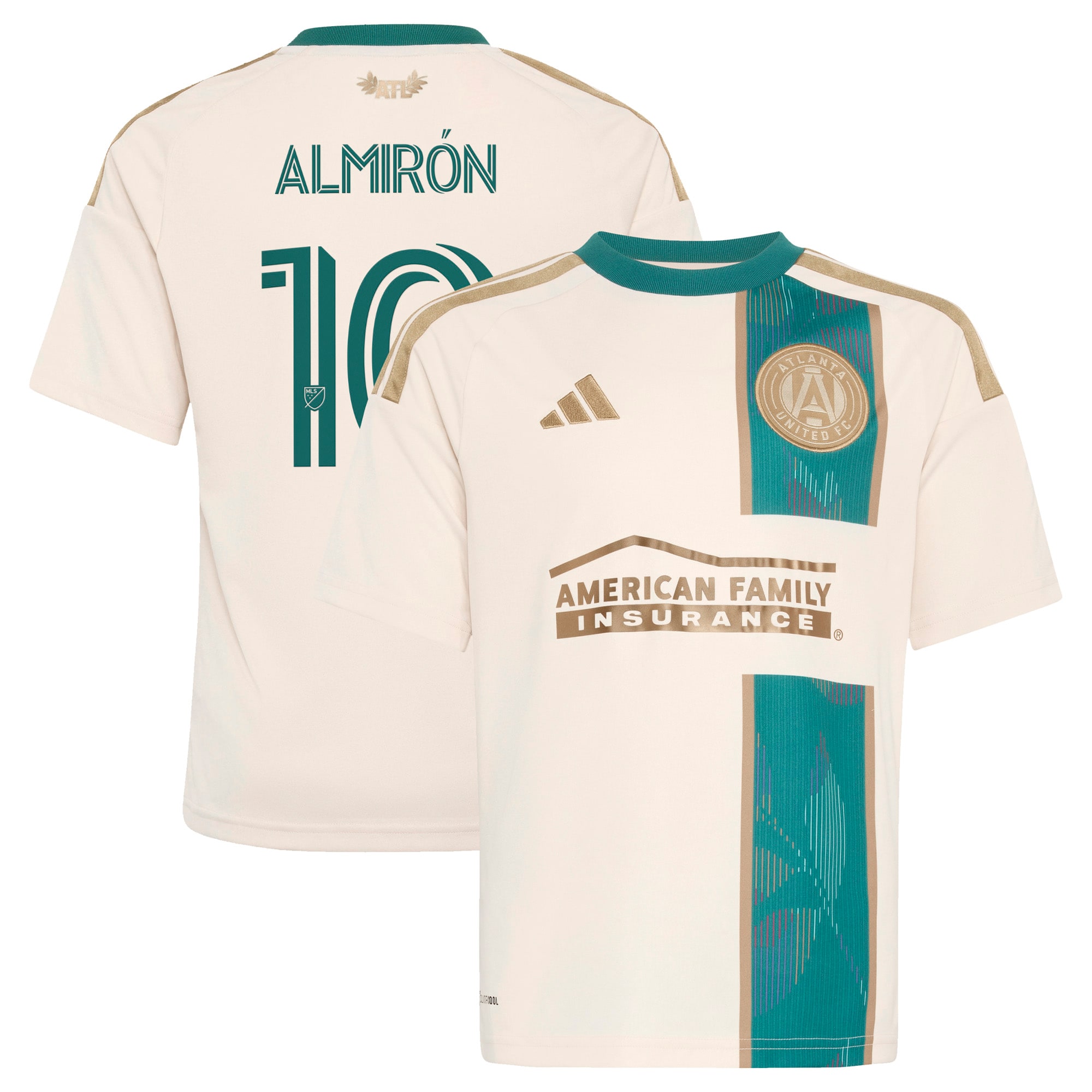 Miguel Almiron Atlanta United FC Youth 2026 Spirit of '96 Jersey - Tan