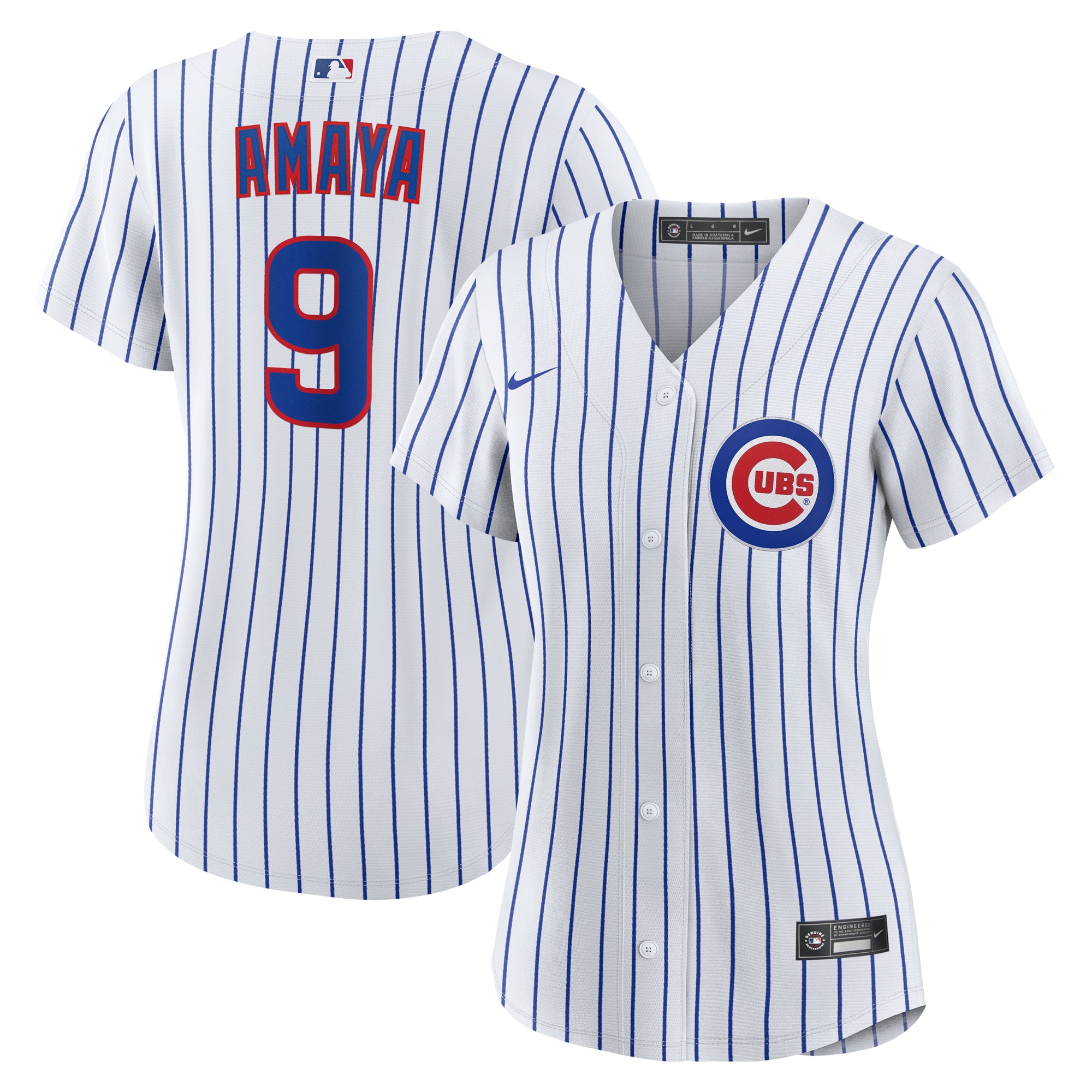 Miguel Amaya Chicago Cubs Women's Home Jersey - White