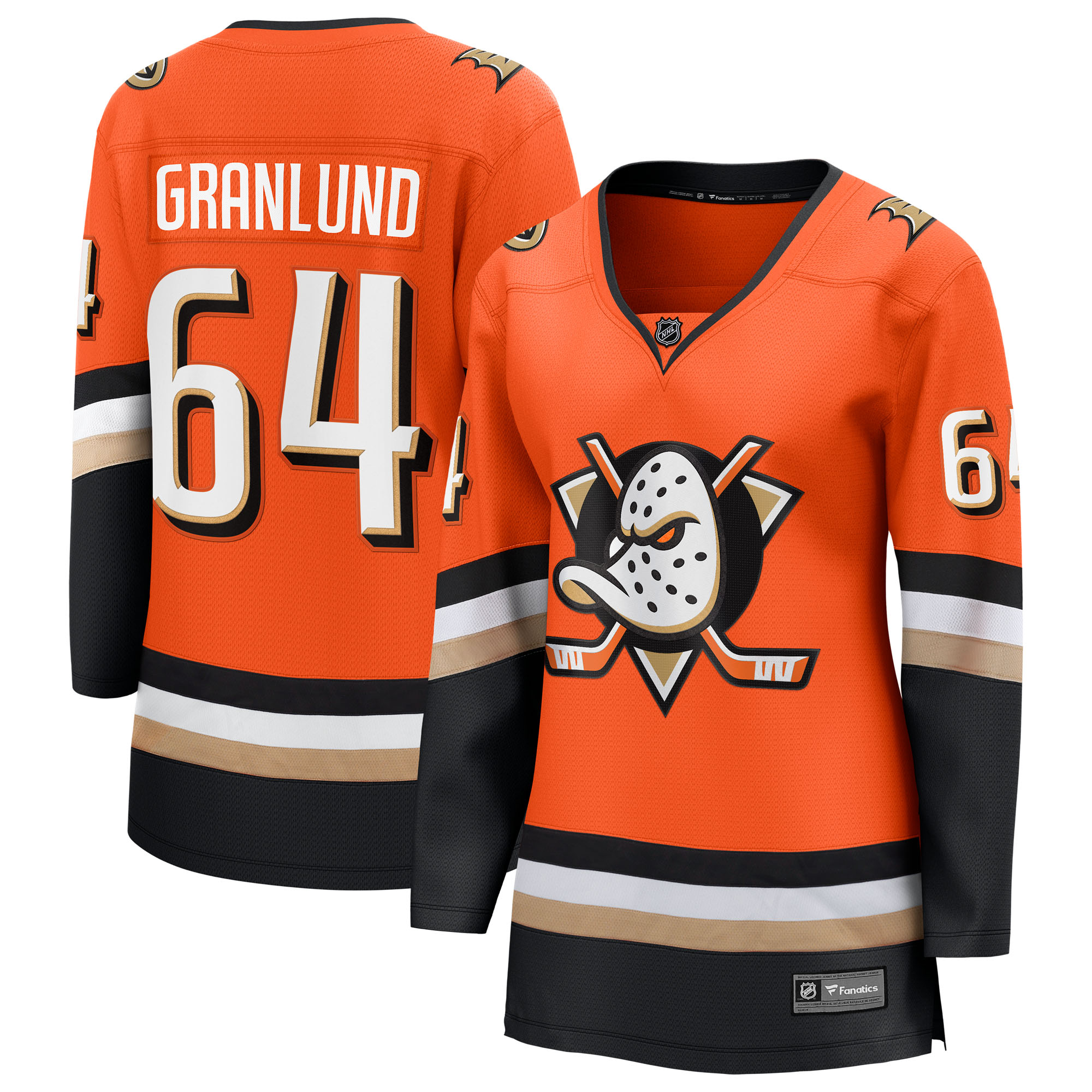 Mikael Granlund Anaheim Ducks Fanatics Women's Home Breakaway Jersey - Orange