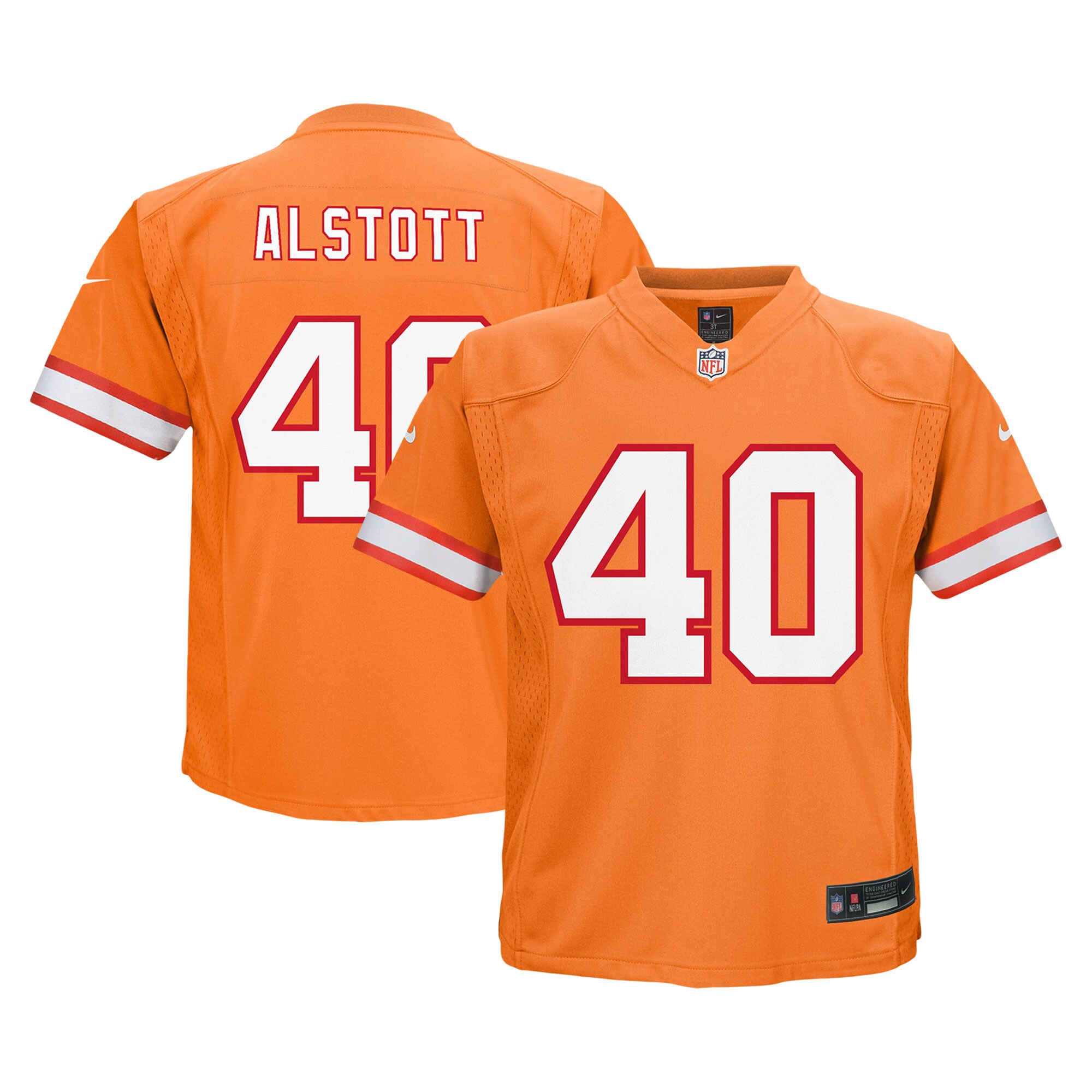 Mike Alstott Tampa Bay Buccaneers Infant Alternate Player Game Jersey - Orange