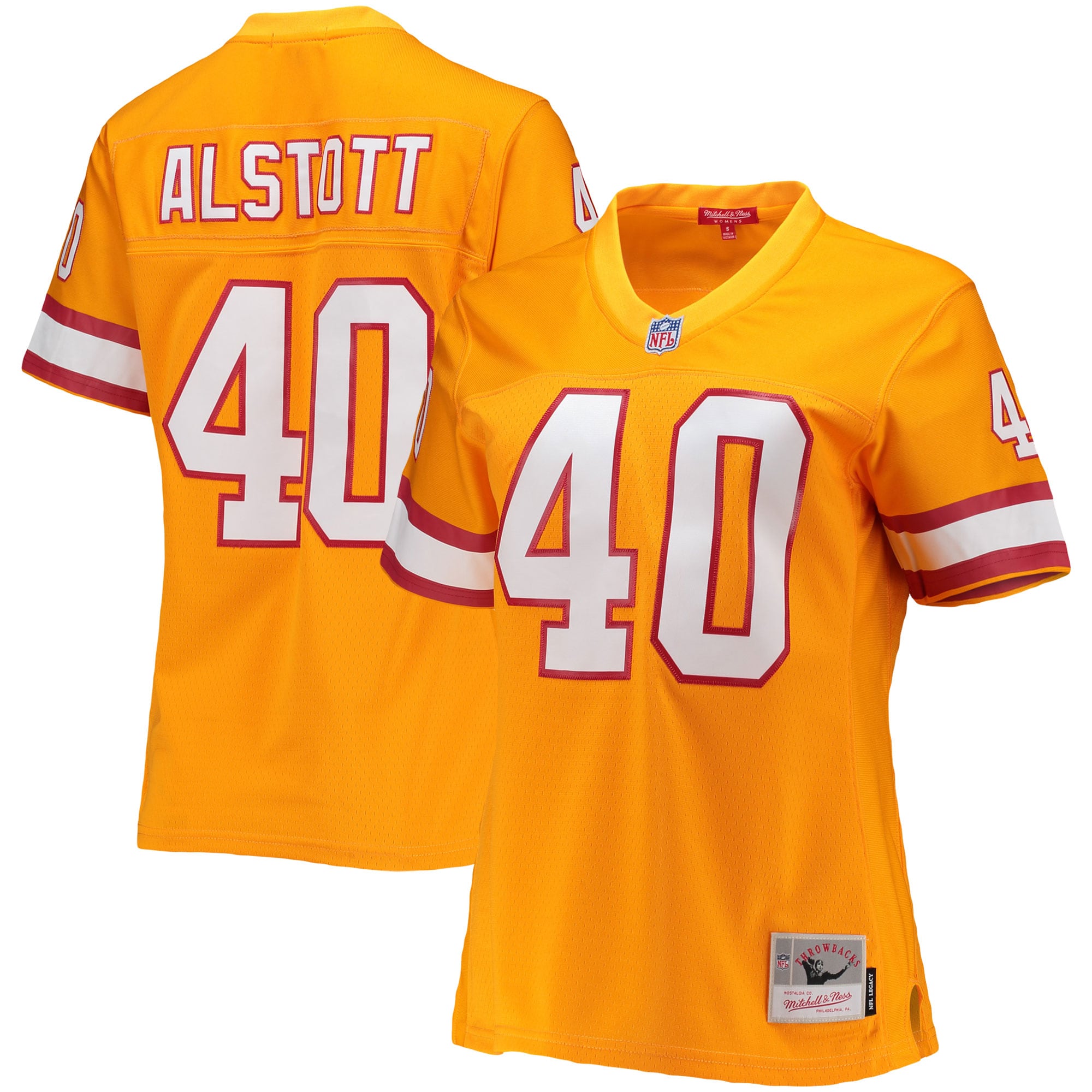 Mike Alstott Tampa Bay Buccaneers Women's Legacy Player Jersey - Orange