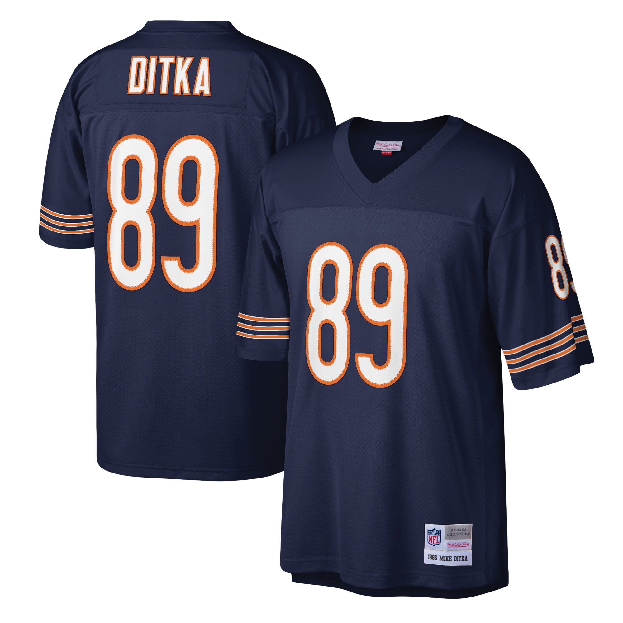 Mike Ditka Chicago Bears Legacy Jersey - Navy