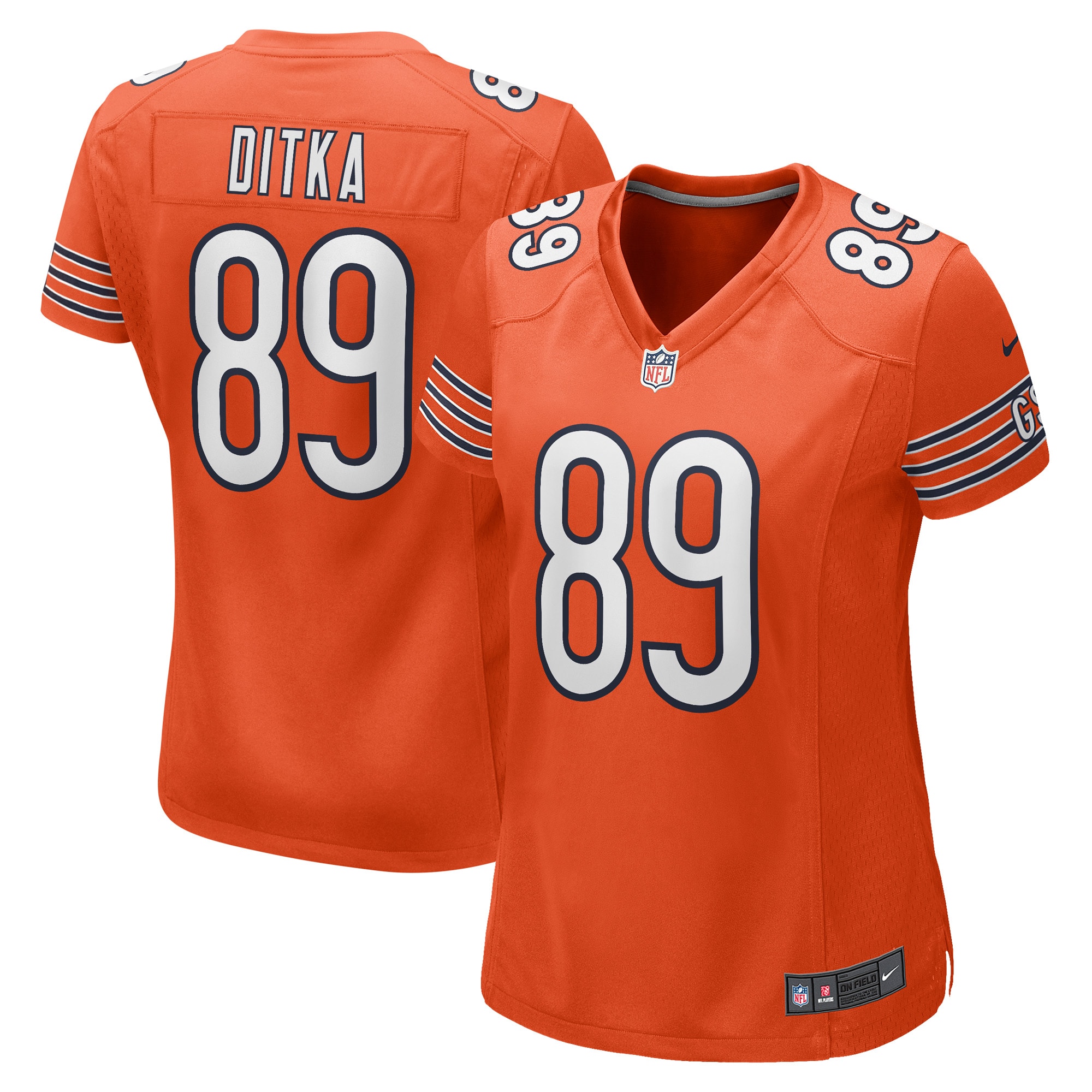 Mike Ditka Chicago Bears Women's Retired Player Jersey
