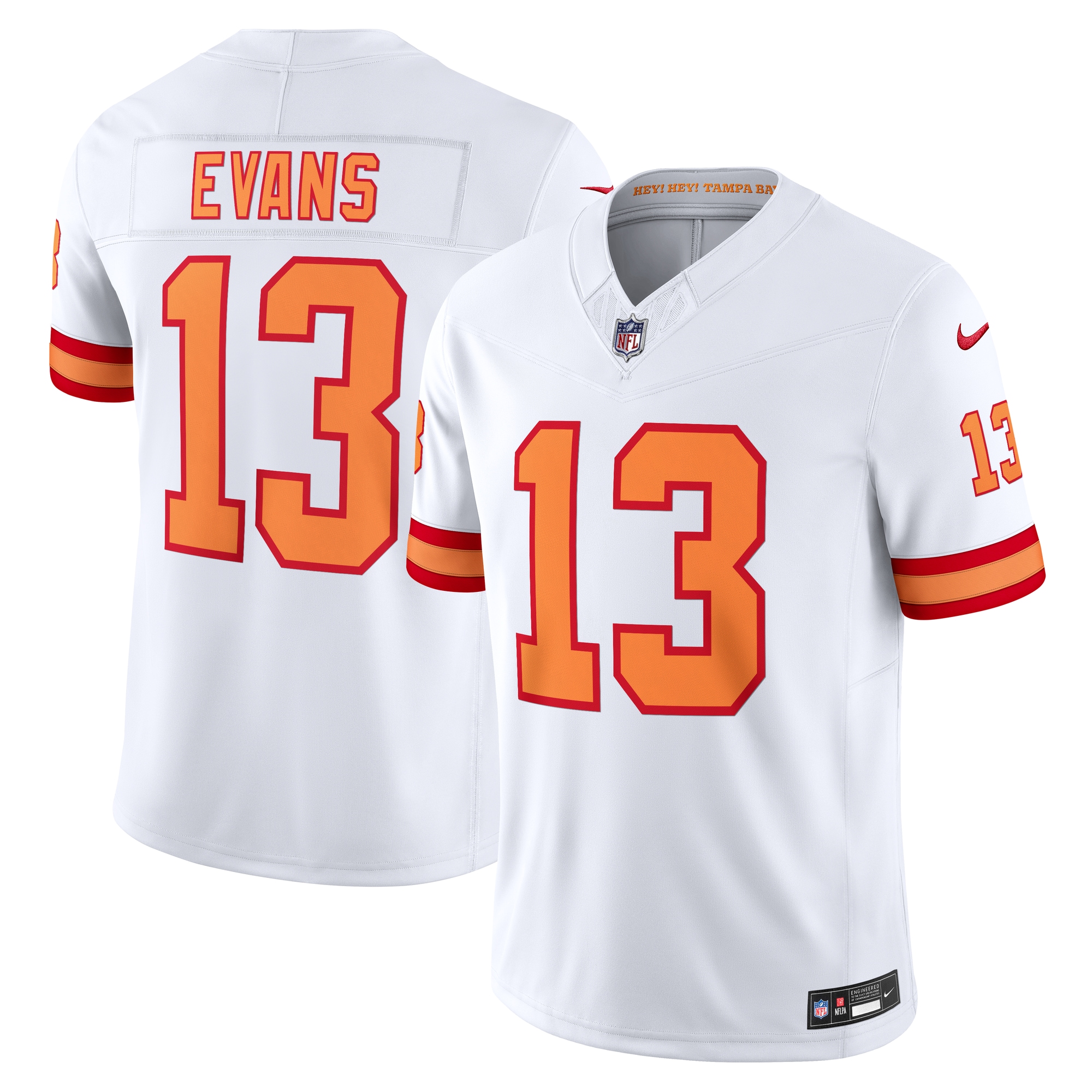 Mike Evans '76 Tampa Bay Buccaneers Vapor F.U.S.E. Player Limited Jersey