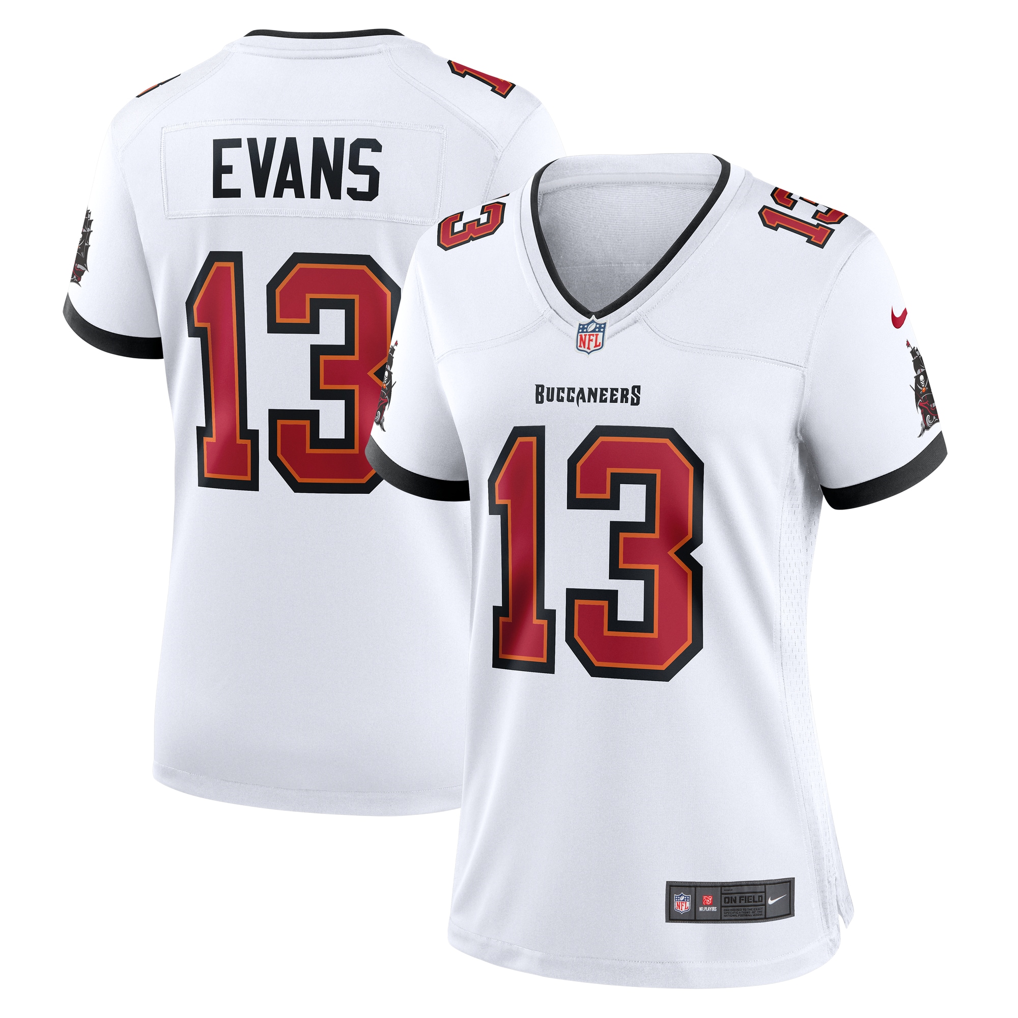 Mike Evans Tampa Bay Buccaneers Women's Game Jersey - White