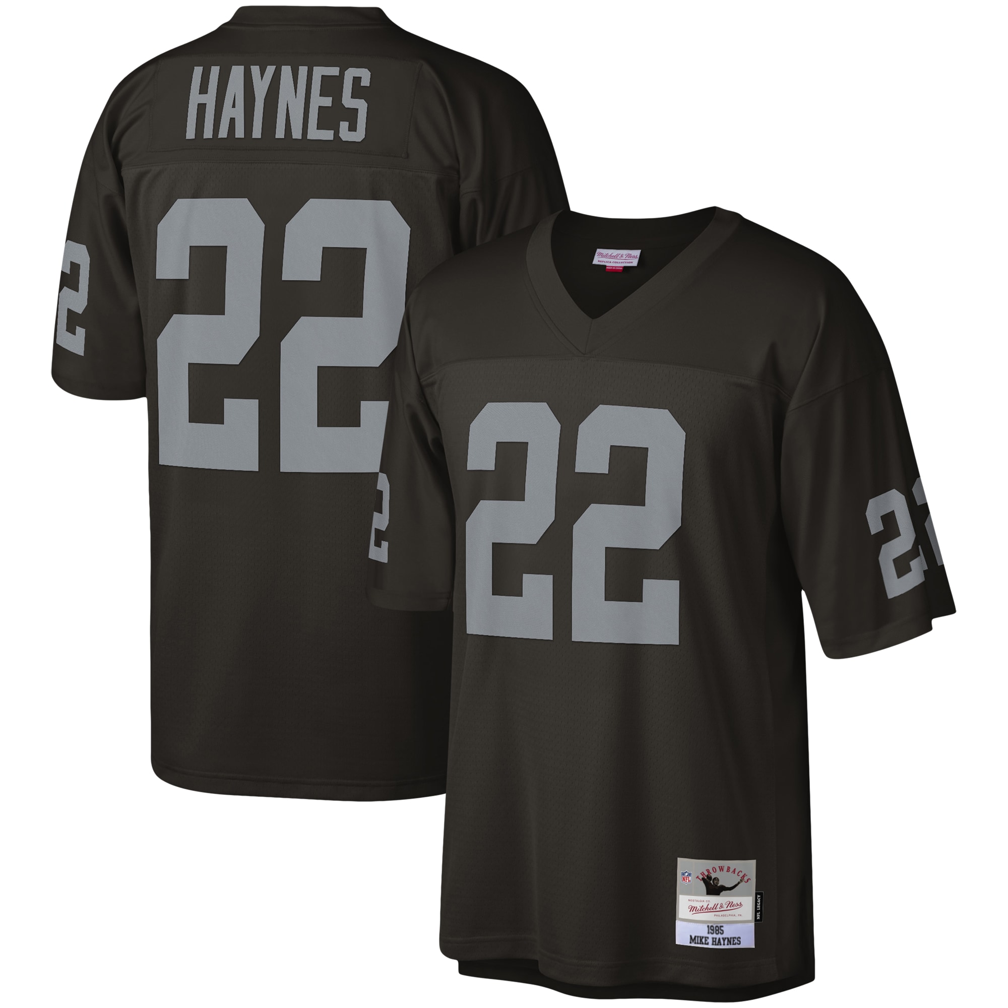 Mike Haynes Las Vegas Raiders Legacy Jersey - Black