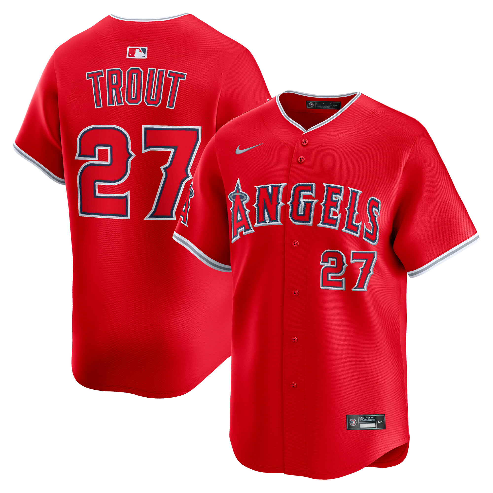 Mike Trout Los Angeles Angels Alternate Limited Player Jersey