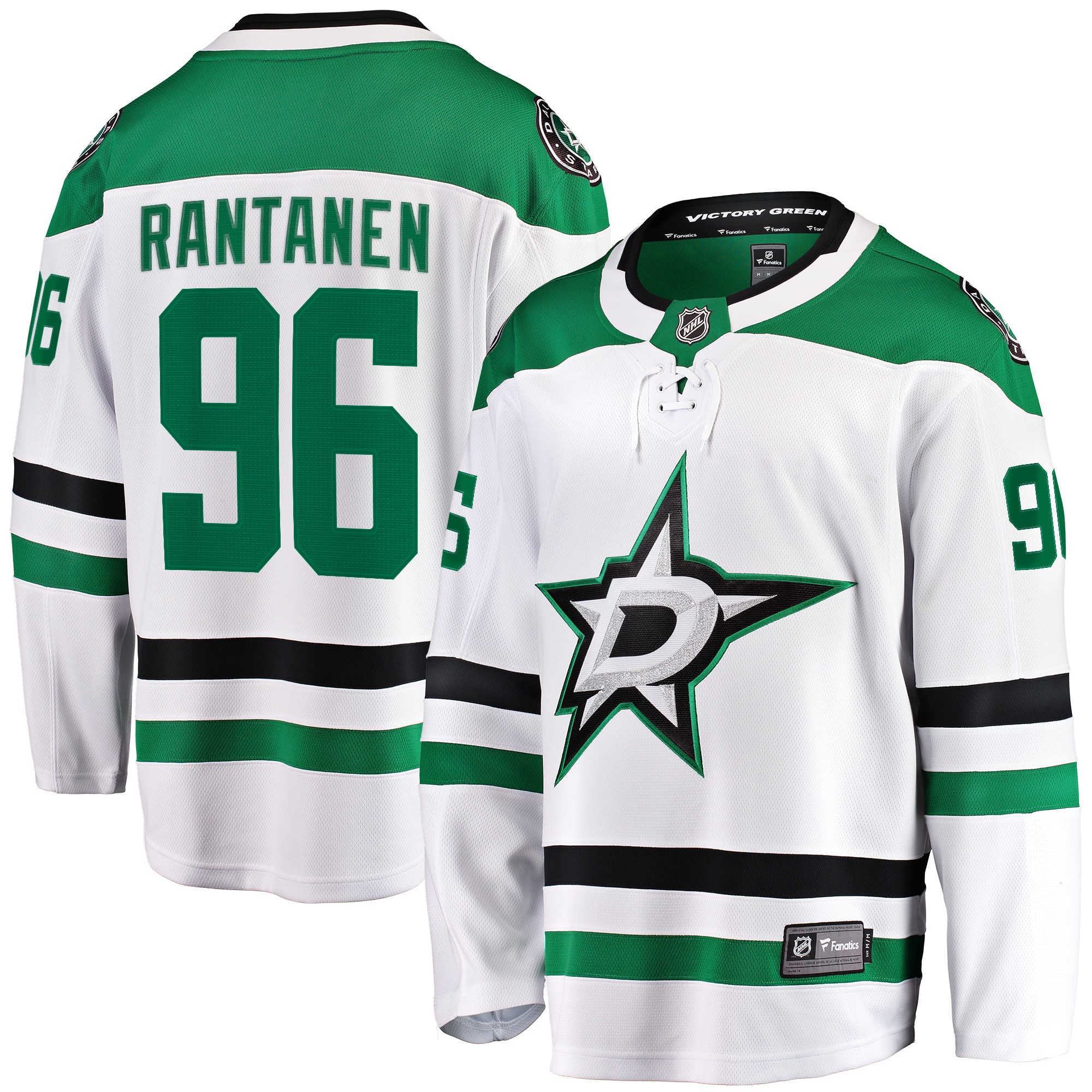 Mikko Rantanen Dallas Stars Fanatics Away Breakaway Jersey - White