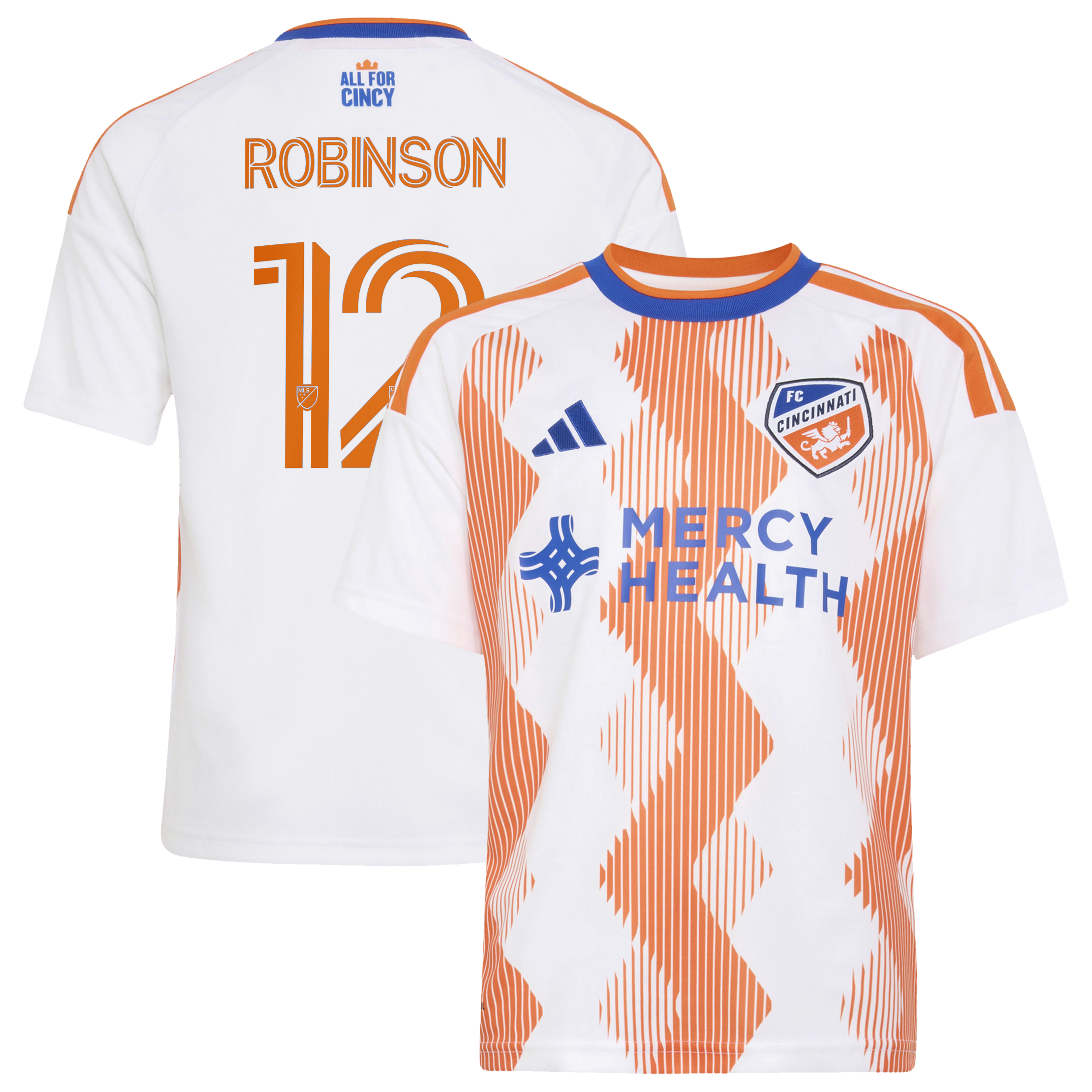 Miles Robinson FC Cincinnati Youth 2026 The Seven Hills Kit Jersey - White