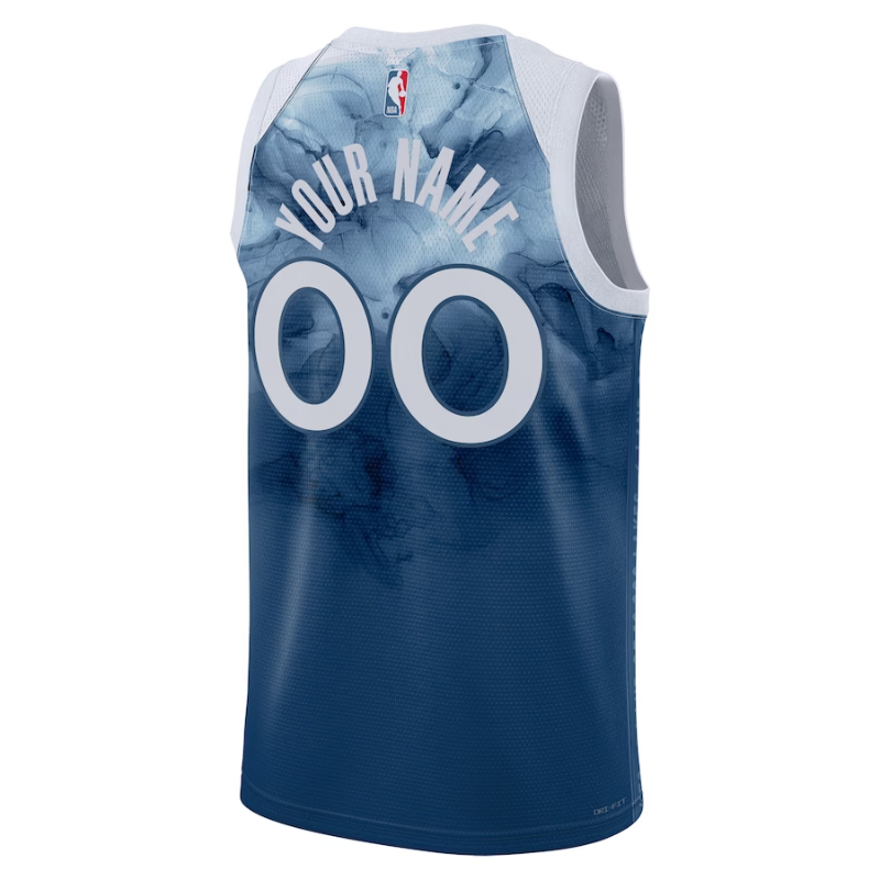 Alternative view of Minnesota Timberwolves City Edition Jersey - Outstanding 2024 Fan Wear