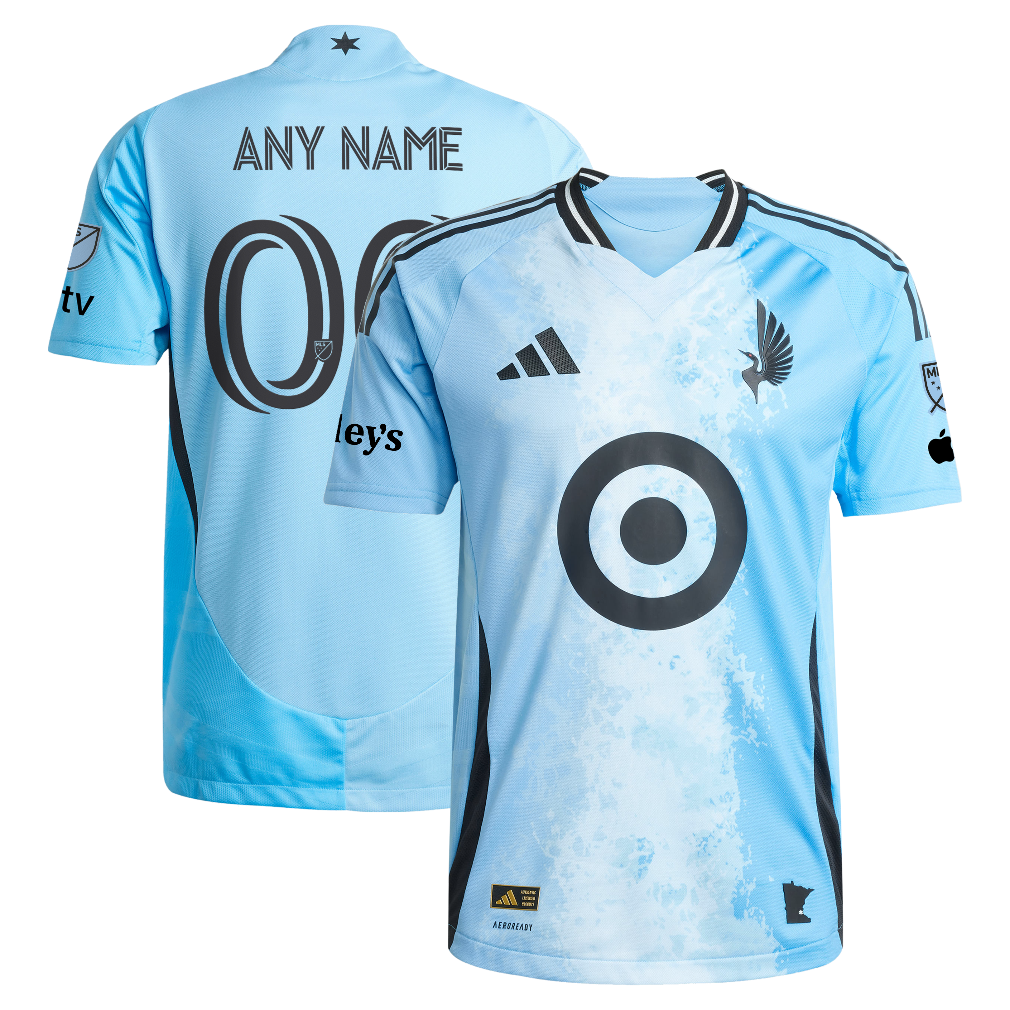 Minnesota United FC 2025 CONVERGENCE On-Field Patch Custom Jersey