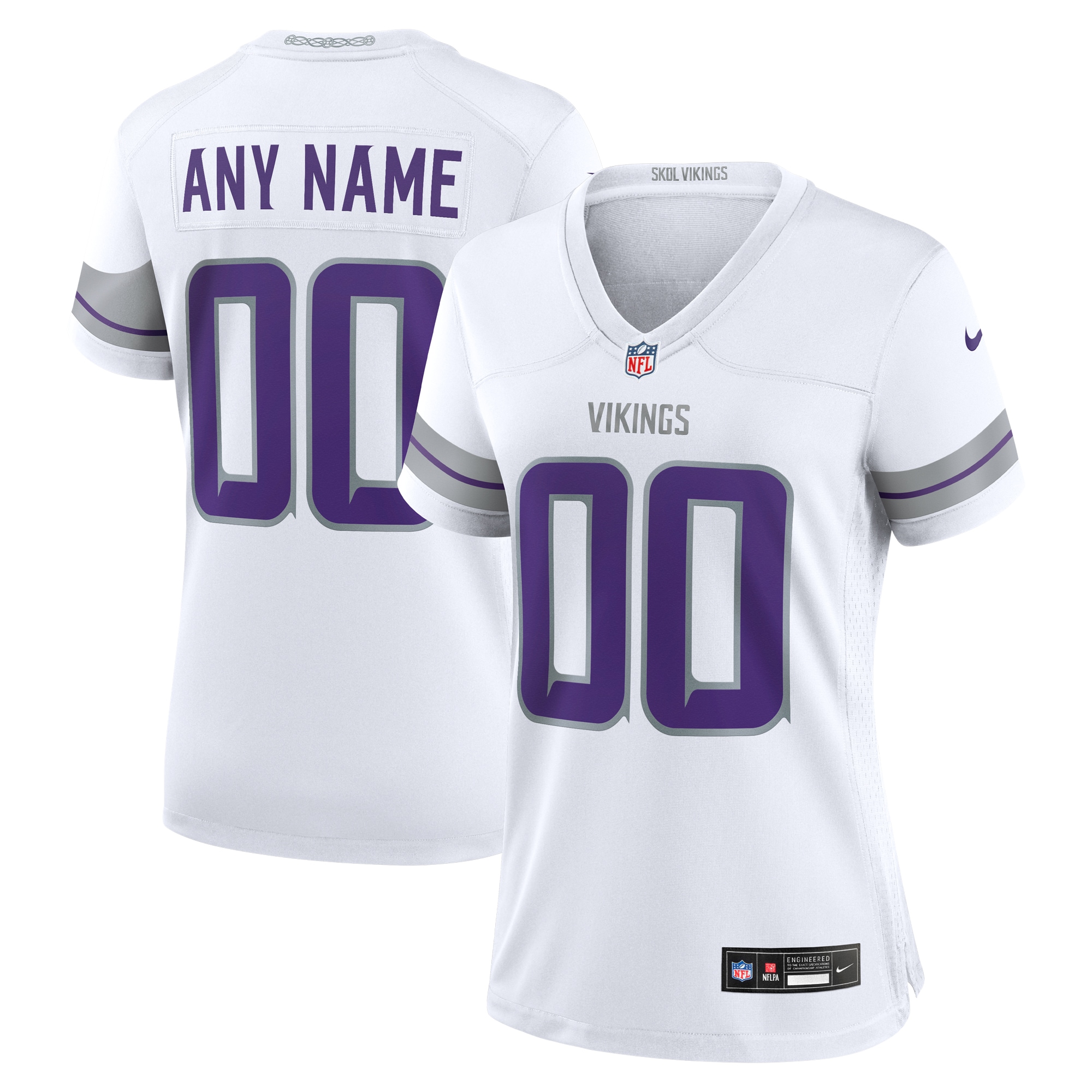 Minnesota Vikings Women's Alternate Custom Game Jersey