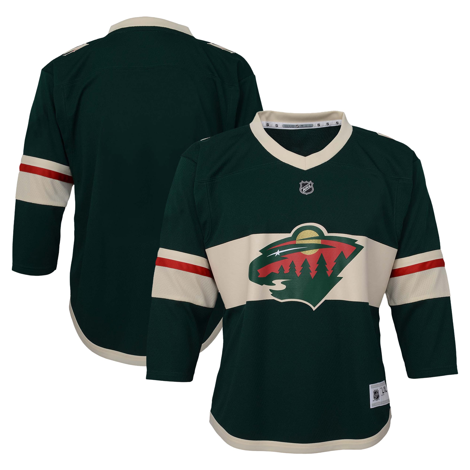 Minnesota Wild Youth Jersey - Green
