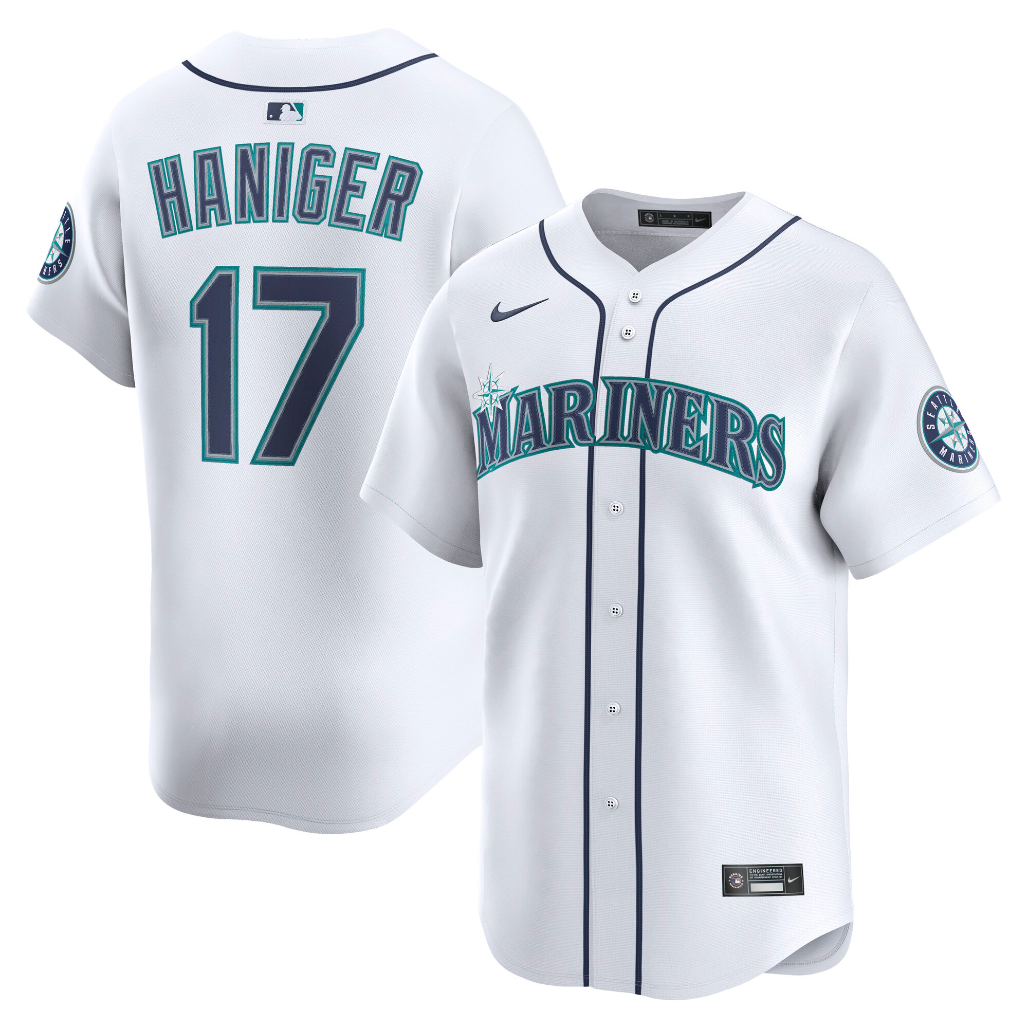 Mitch Haniger Seattle Mariners Home Limited Player Jersey - White
