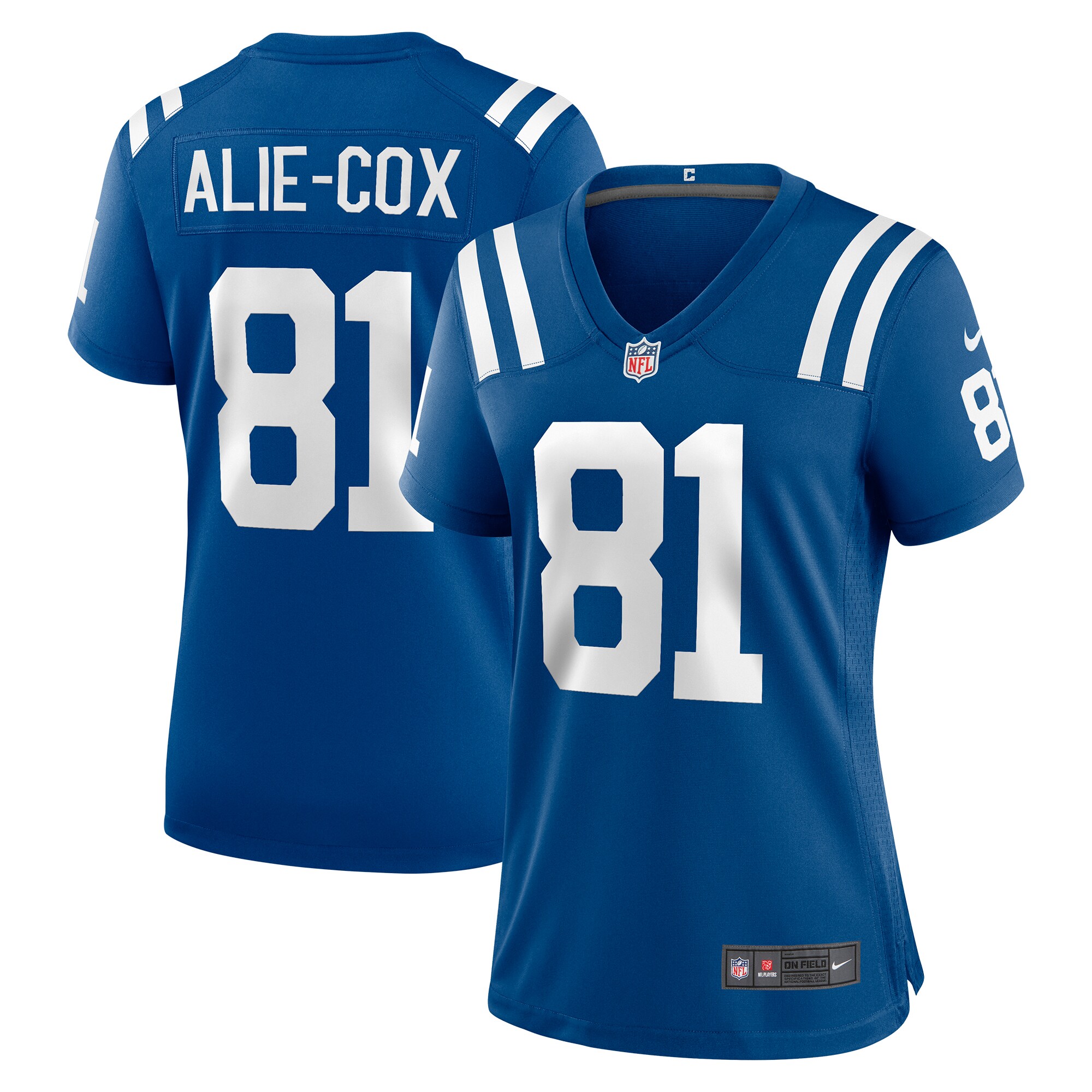 Mo Alie-Cox Indianapolis Colts Women's Team Game Jersey - Royal