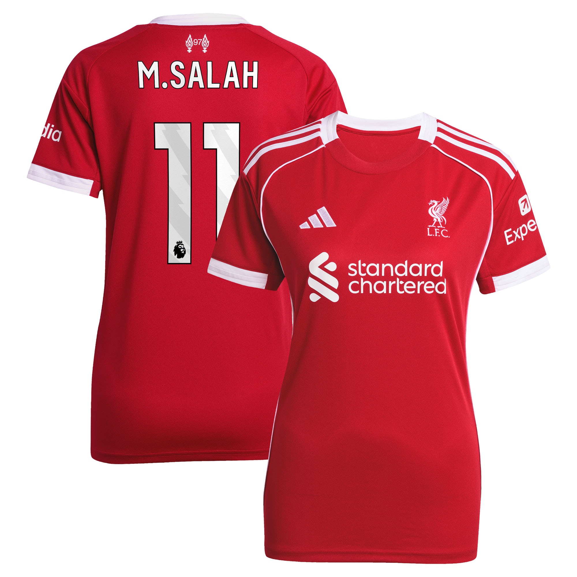 Mohamed Salah Liverpool Women's 2025/26 Home Jersey - Red