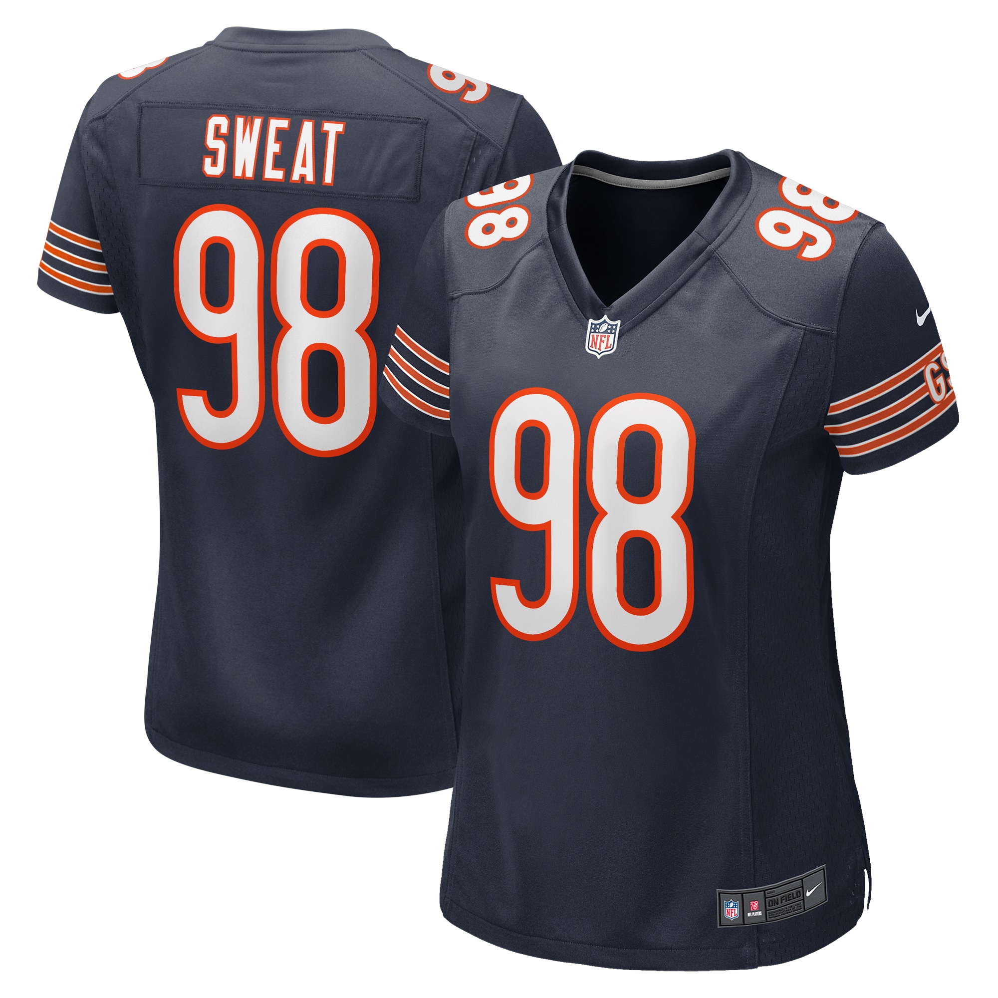Montez Sweat Chicago Bears Women's Game Jersey - Navy