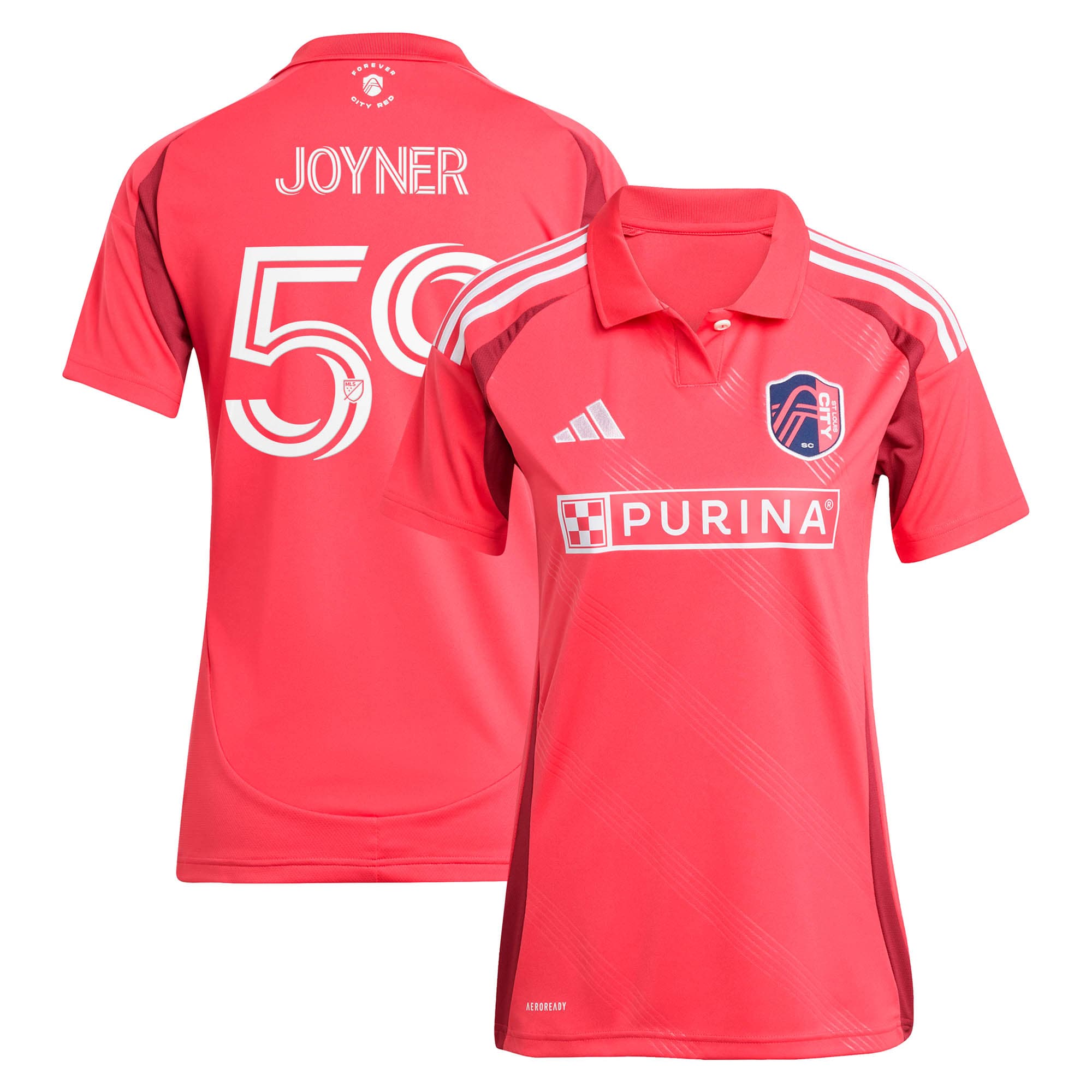 MyKhi Joyner St. Louis CITY SC Women's 2025 Forever CITY Red Jersey - Red