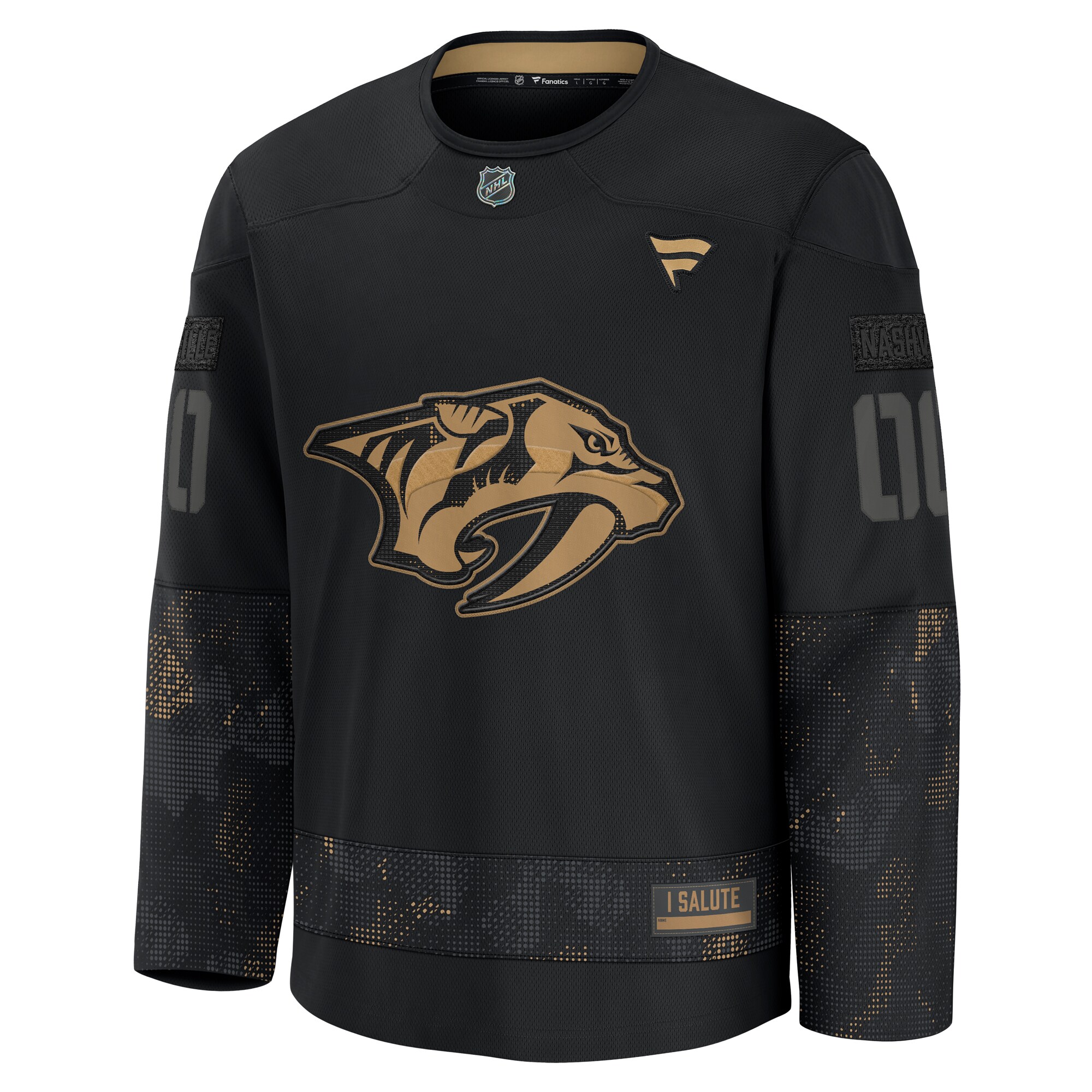 Nashville Predators 2024 Military Appreciation Ultimate Jersey