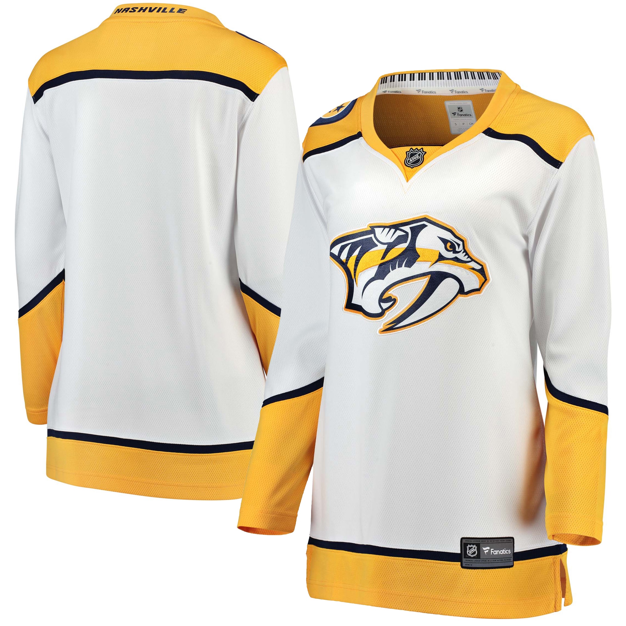 Nashville Predators Fanatics Women's Away Breakaway Jersey