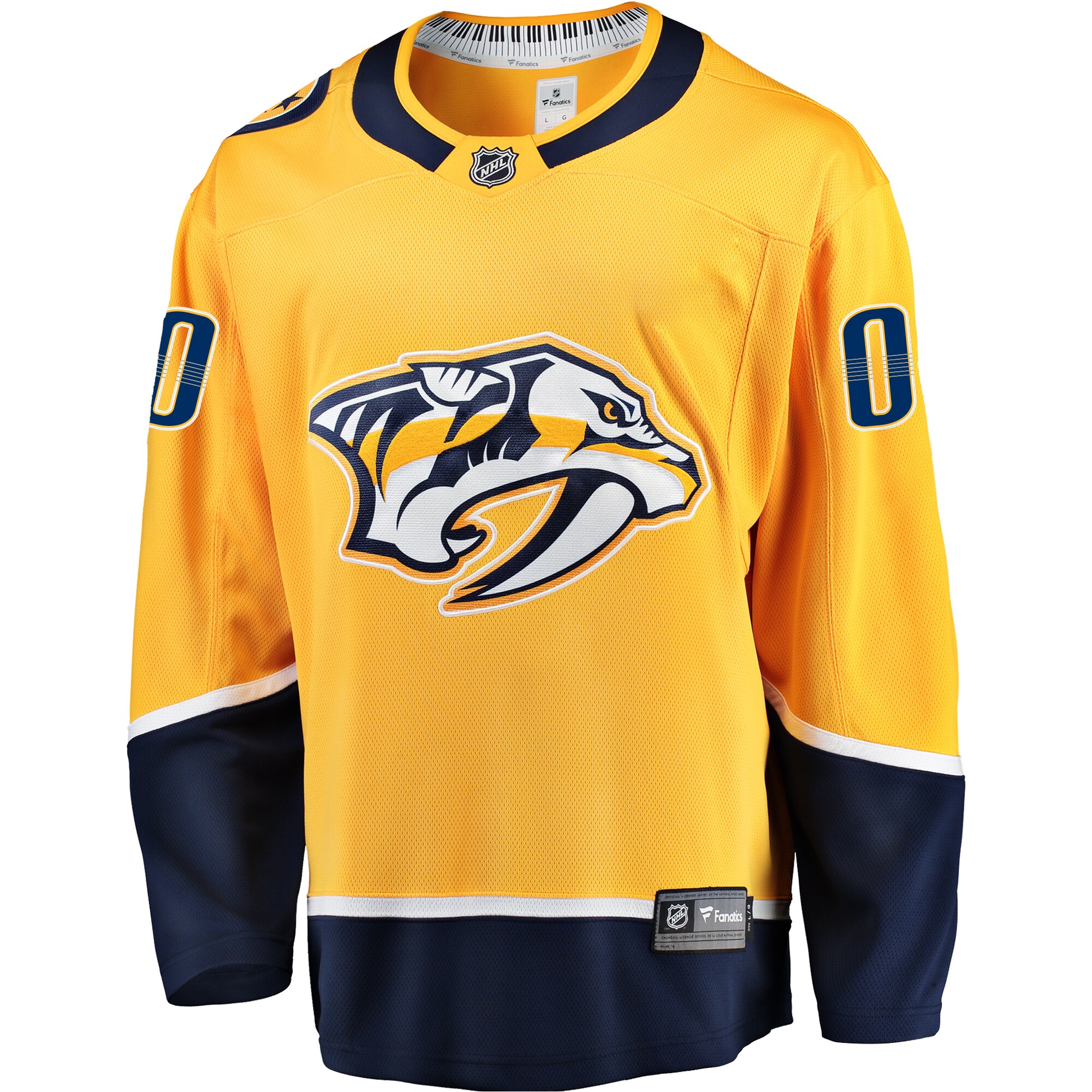 Alternative view of Nashville Predators Gold Jersey: Ultimate 2024 Fanatics Breakaway