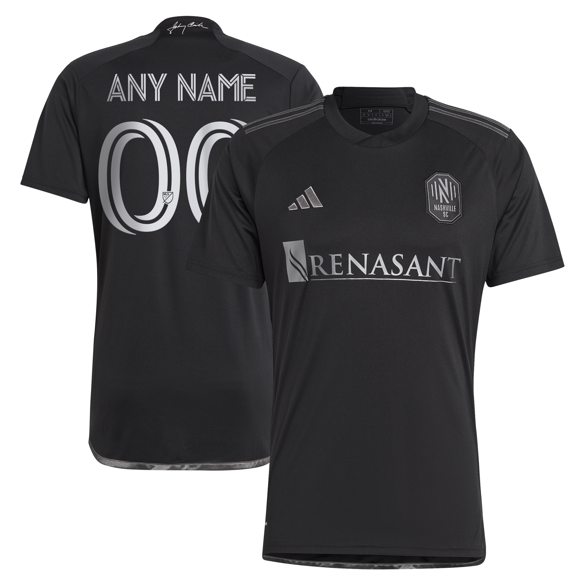 Nashville SC 2023 Man In Black Kit Custom Jersey - Black