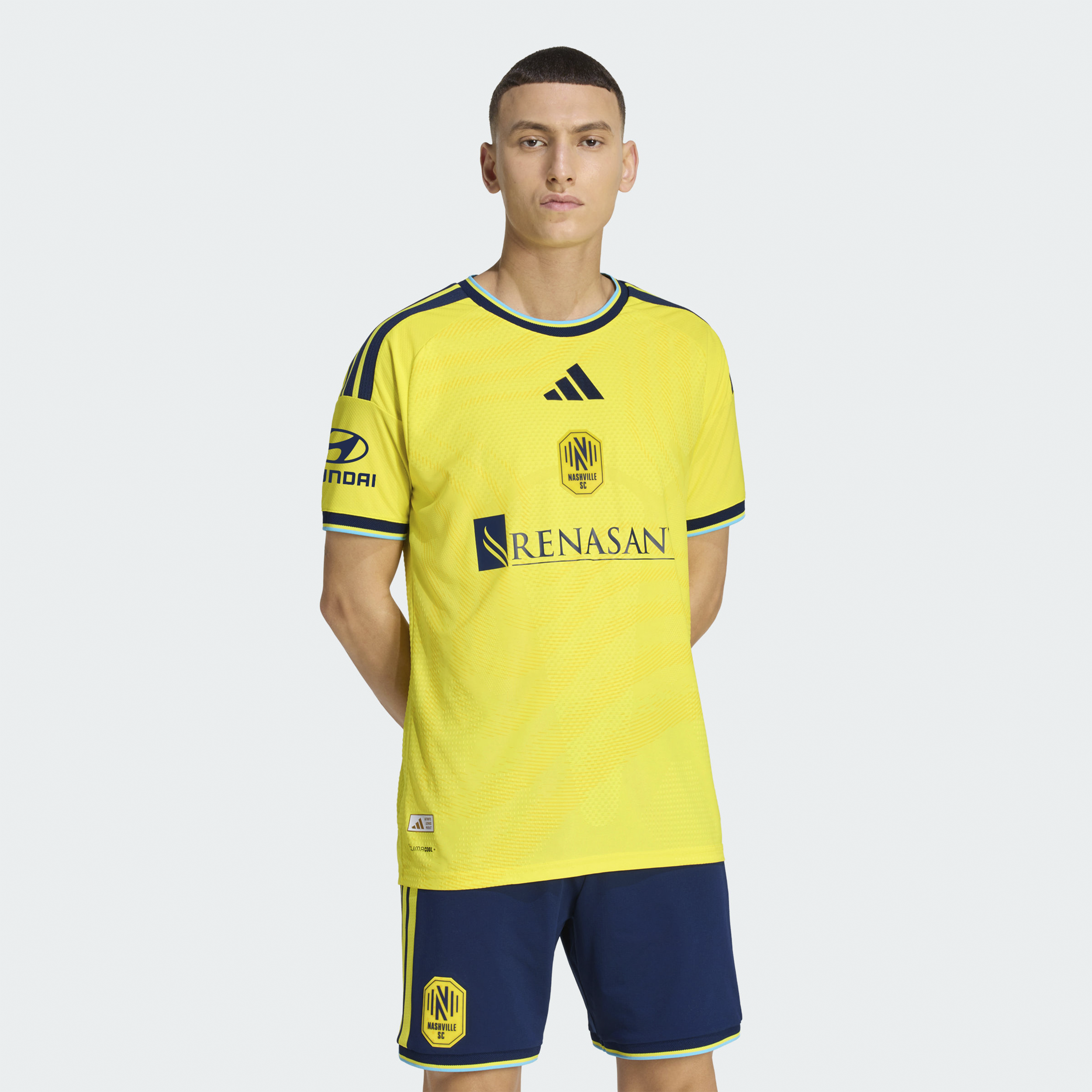 Nashville SC 2026 The Reverb Kit On-Field Patch Jersey - Yellow