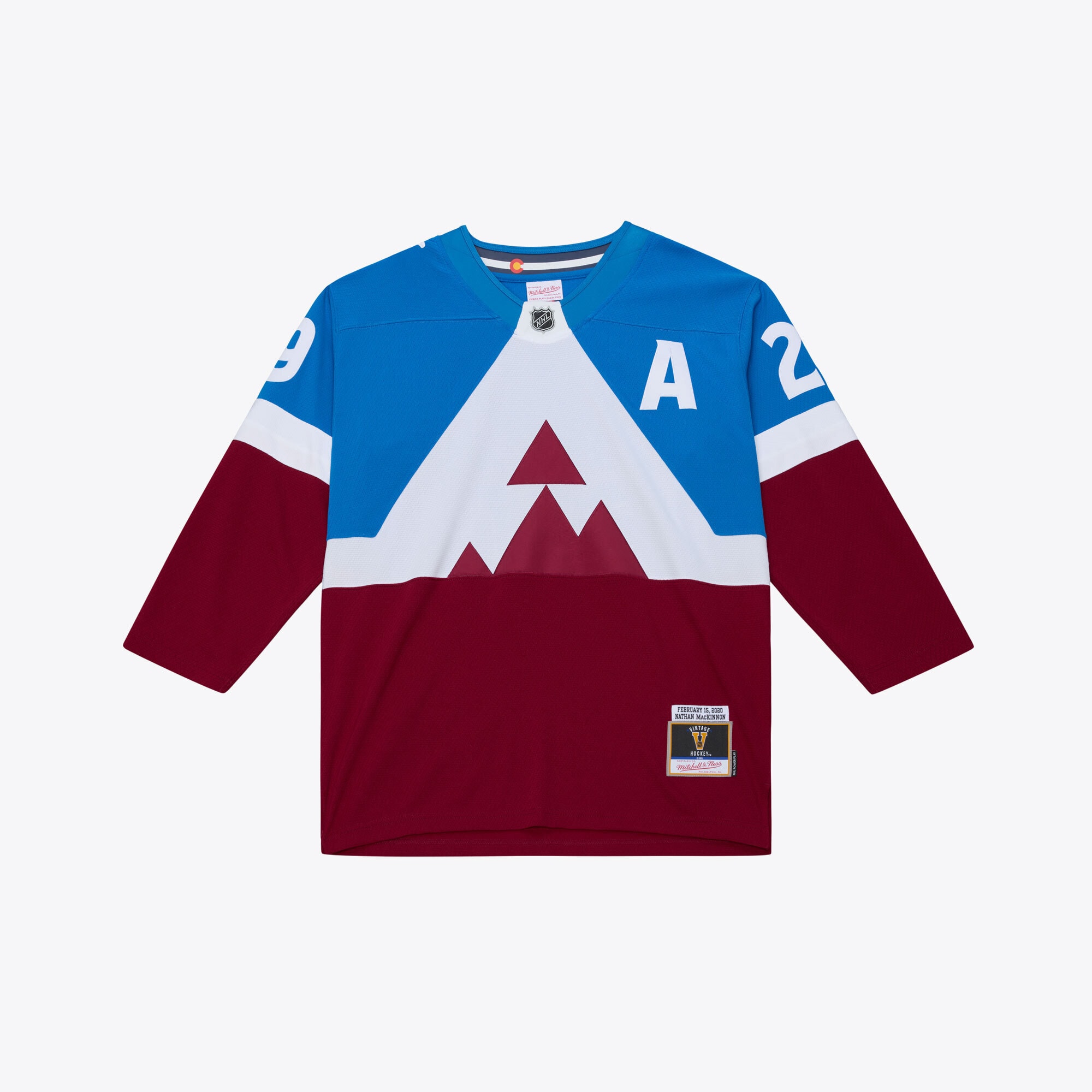 Nathan MacKinnon Colorado Avalanche 2020 Power Play Jersey - Blue