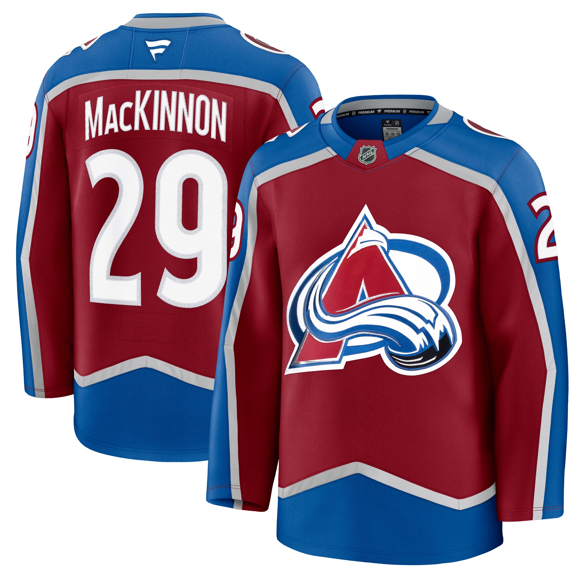 Nathan MacKinnon Colorado Avalanche Fanatics Home Premium Jersey