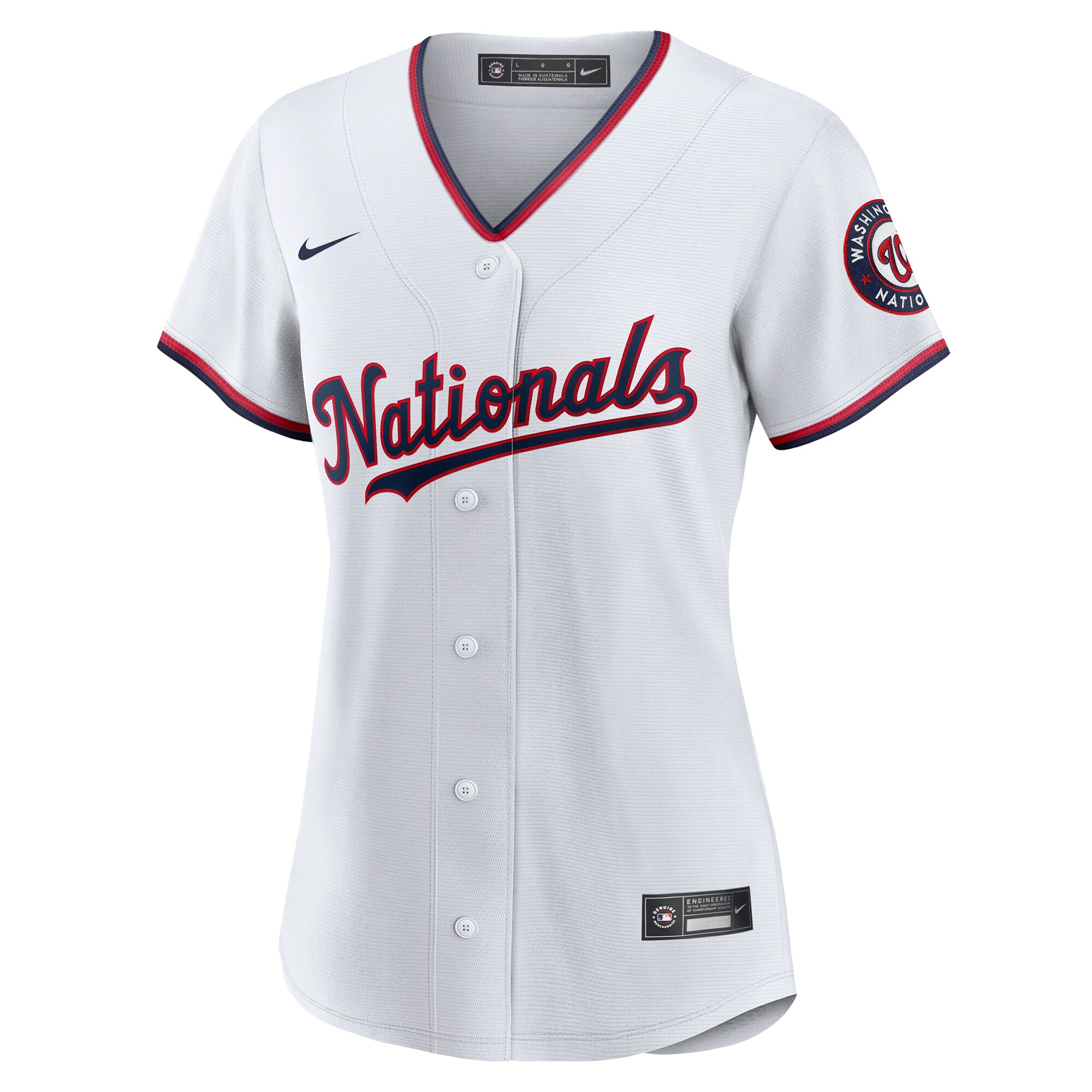 Alternative view of Nationals Women’s Custom Jersey - Nike Nationals Women’s Jersey
