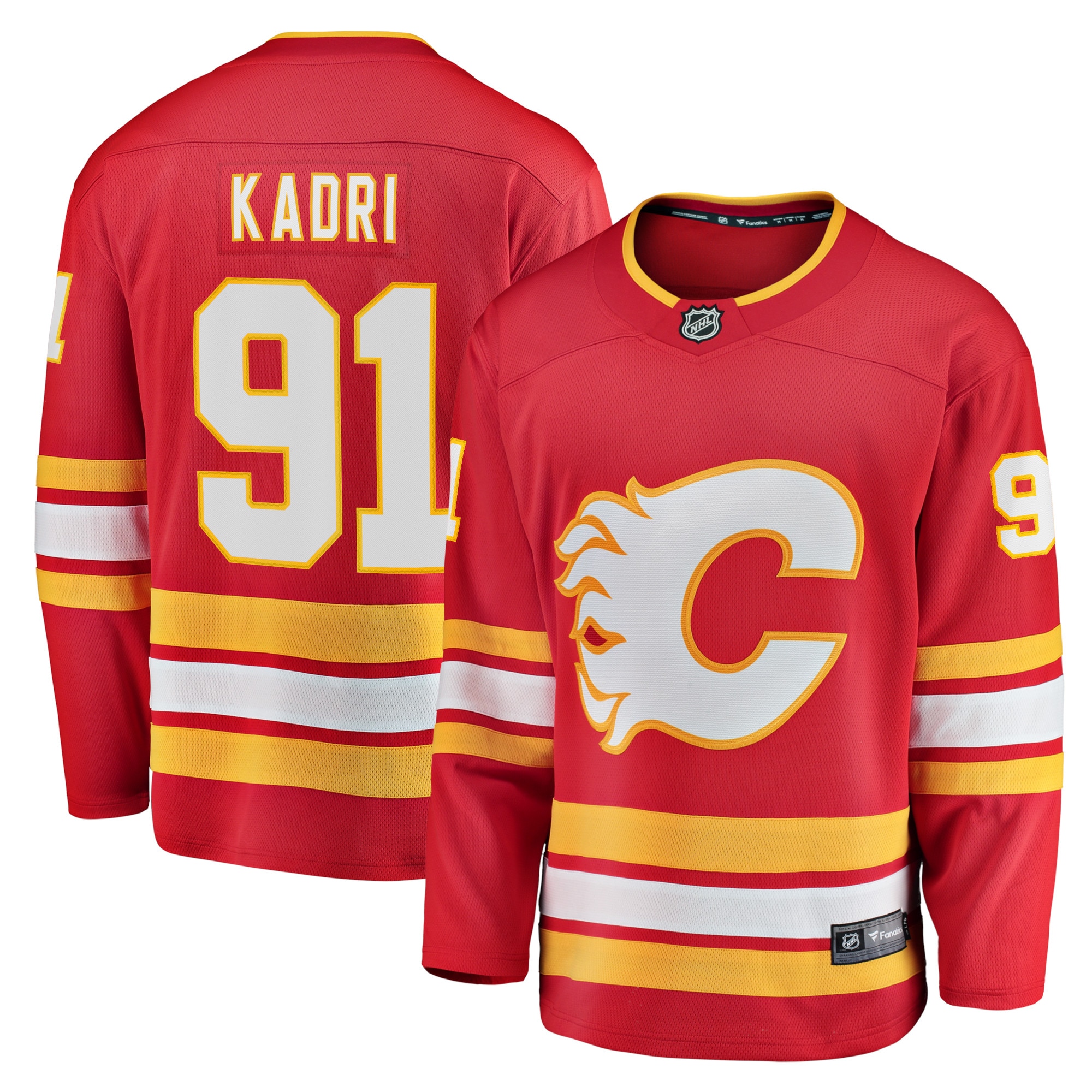 Nazem Kadri Calgary Flames Fanatics Home Breakaway Player Jersey - Red