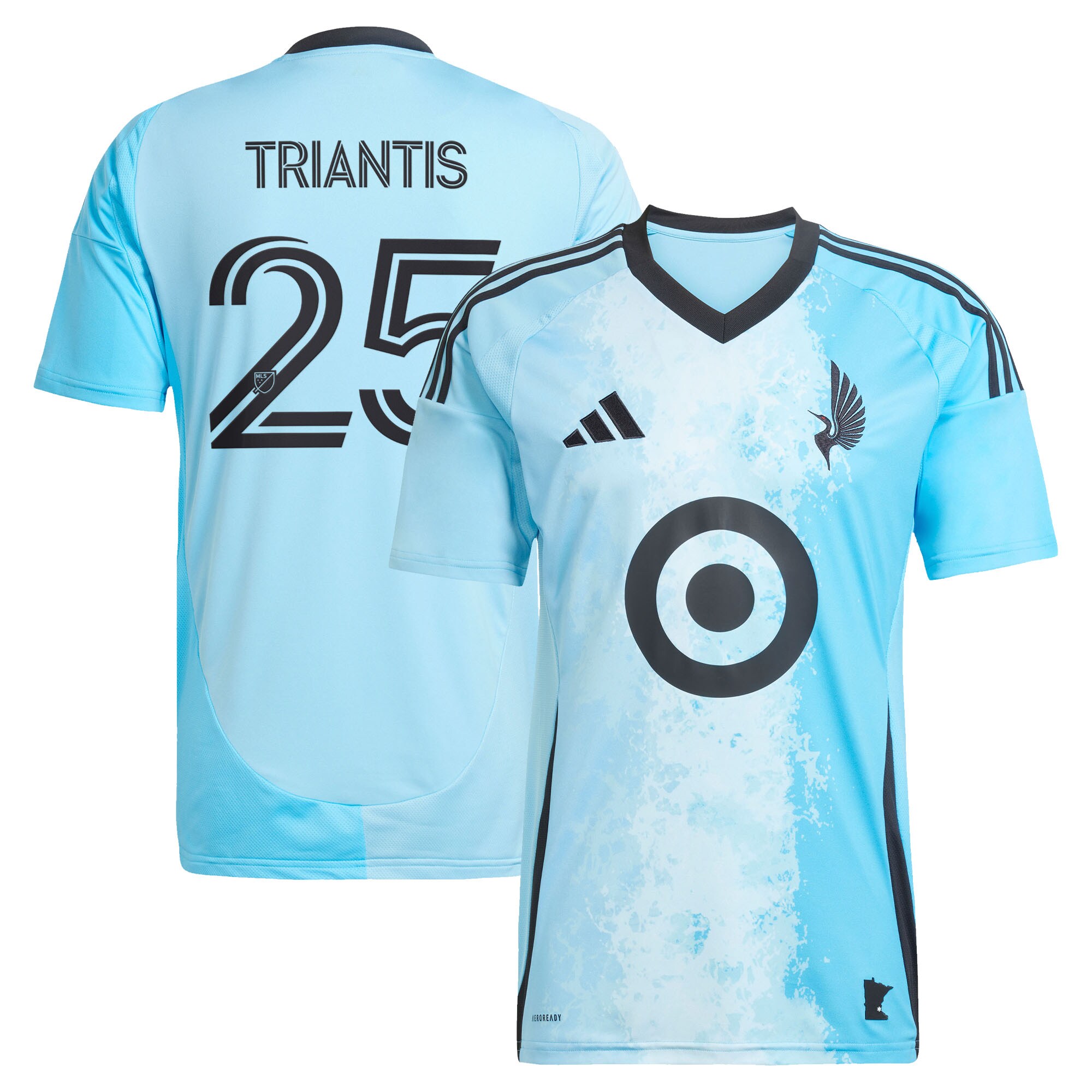 Nectarios Triantis Minnesota United FC 2025 CONVERGENCE Jersey - Blue