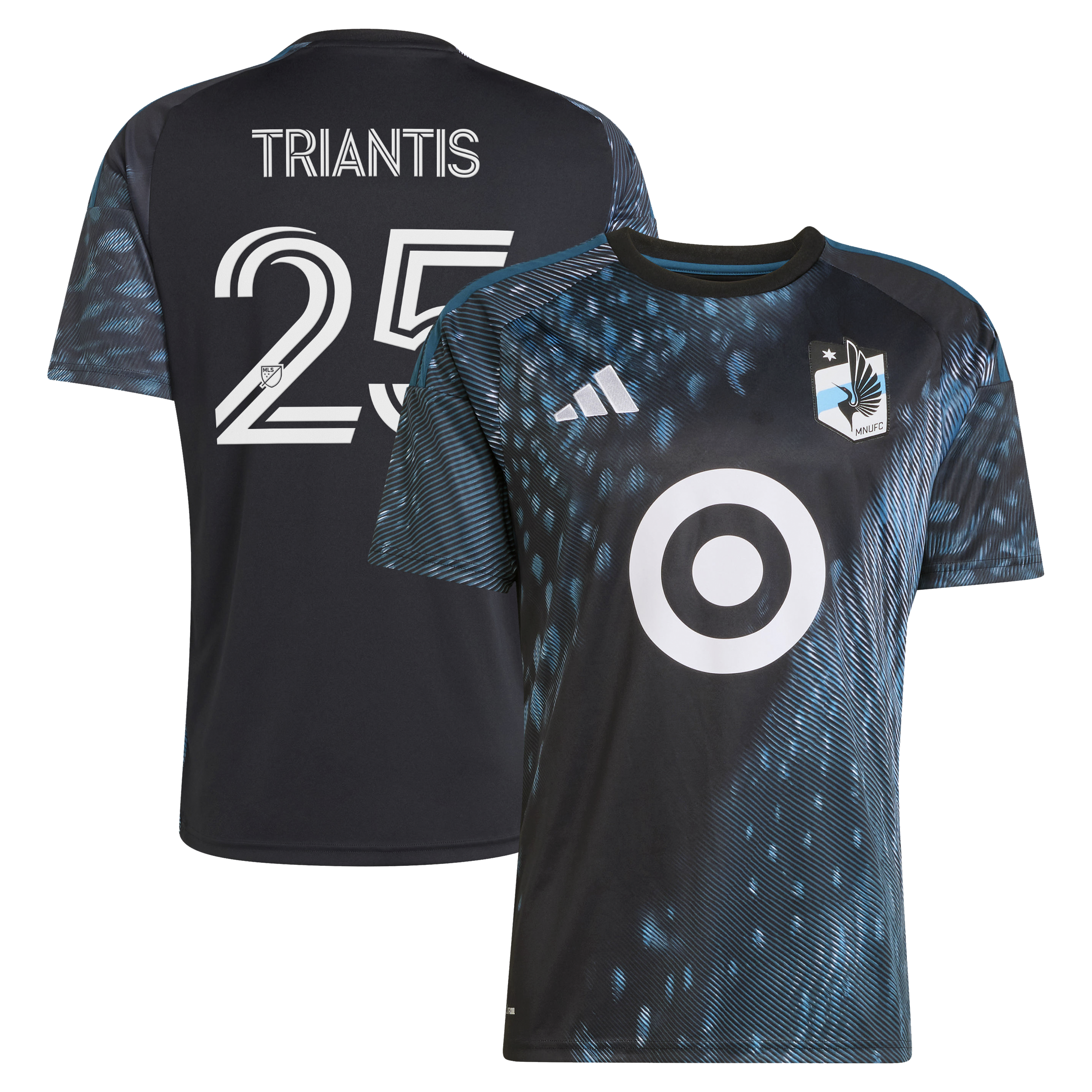 Nectarios Triantis Minnesota United FC 2026 The Decade Kit Jersey - Black