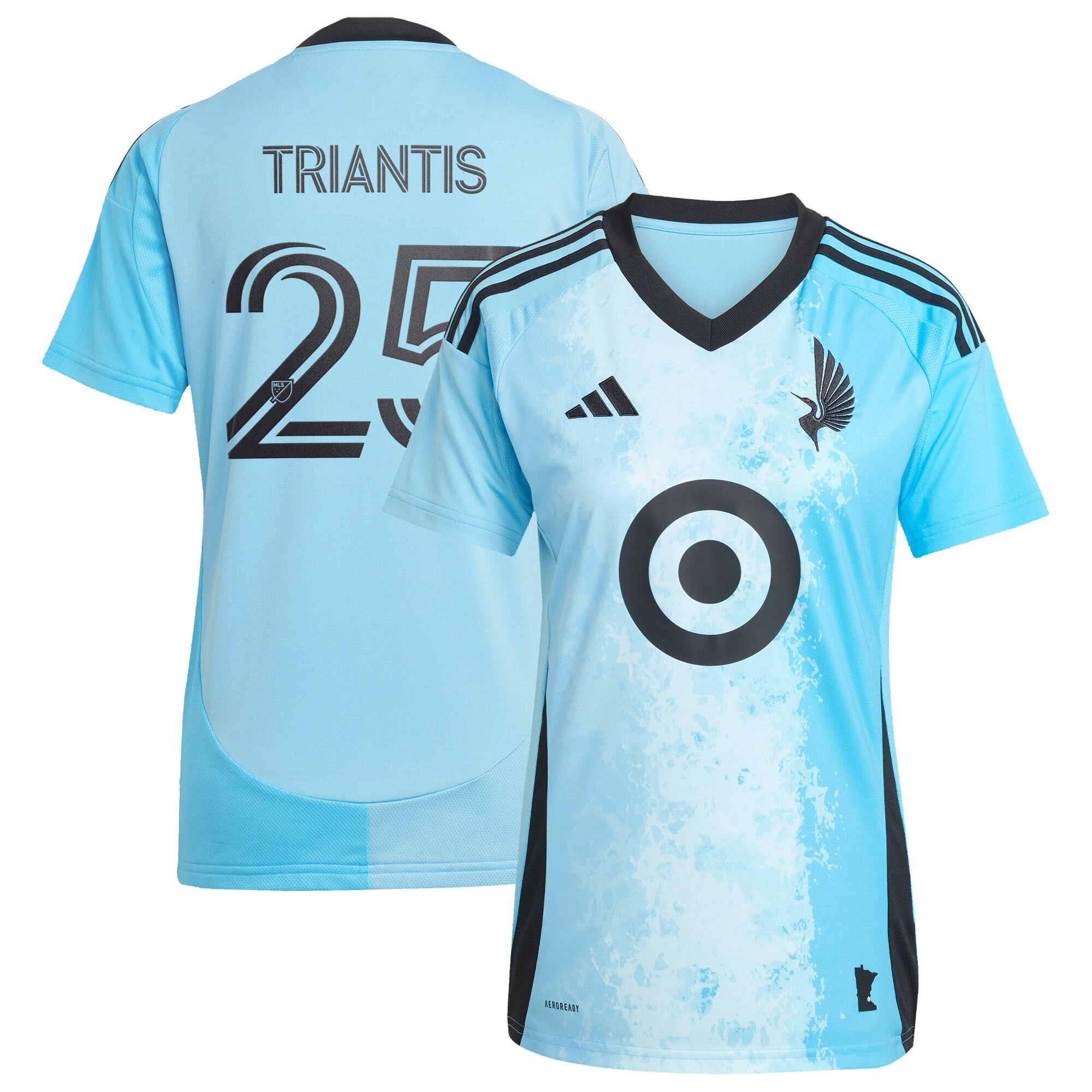 Nectarios Triantis Minnesota United FC Women's 2025 CONVERGENCE Jersey - Blue