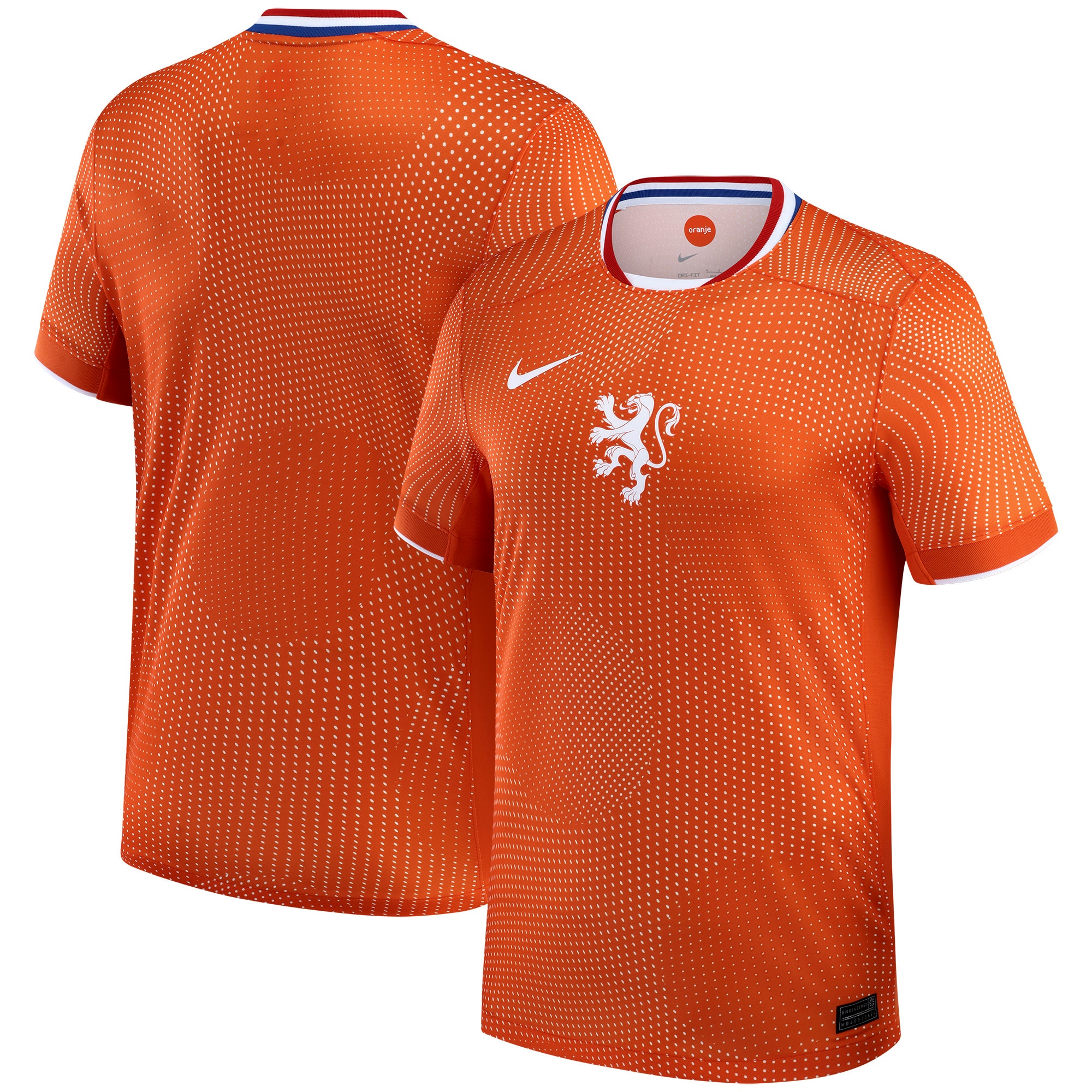 Netherlands Women's National Team 2025/26 Home Jersey - Orange