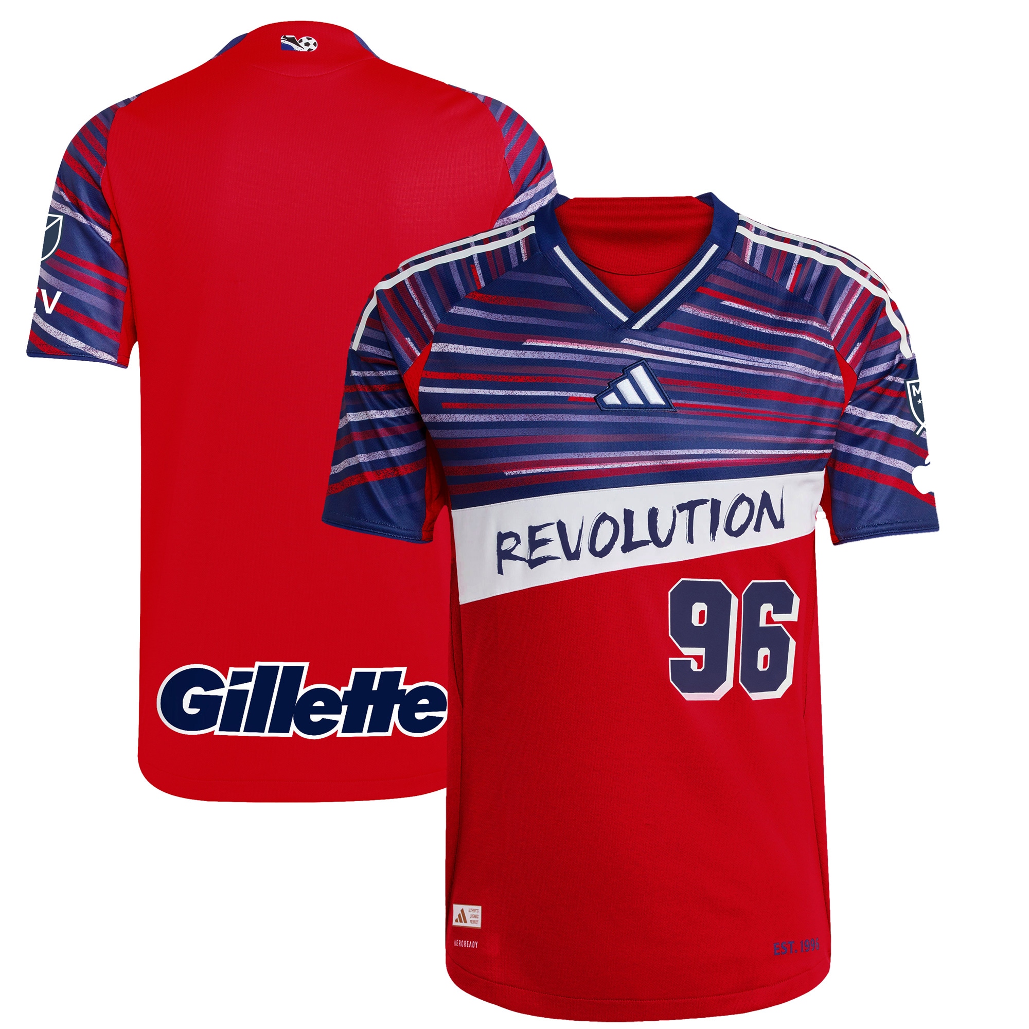 New England Revolution 2025 Third Jersey - Red