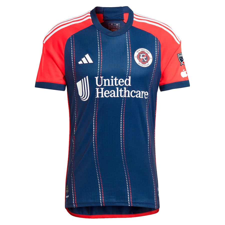 Alternative view of New England Revolution Navy Jersey 2024 - Premium Authentic Fan Edition