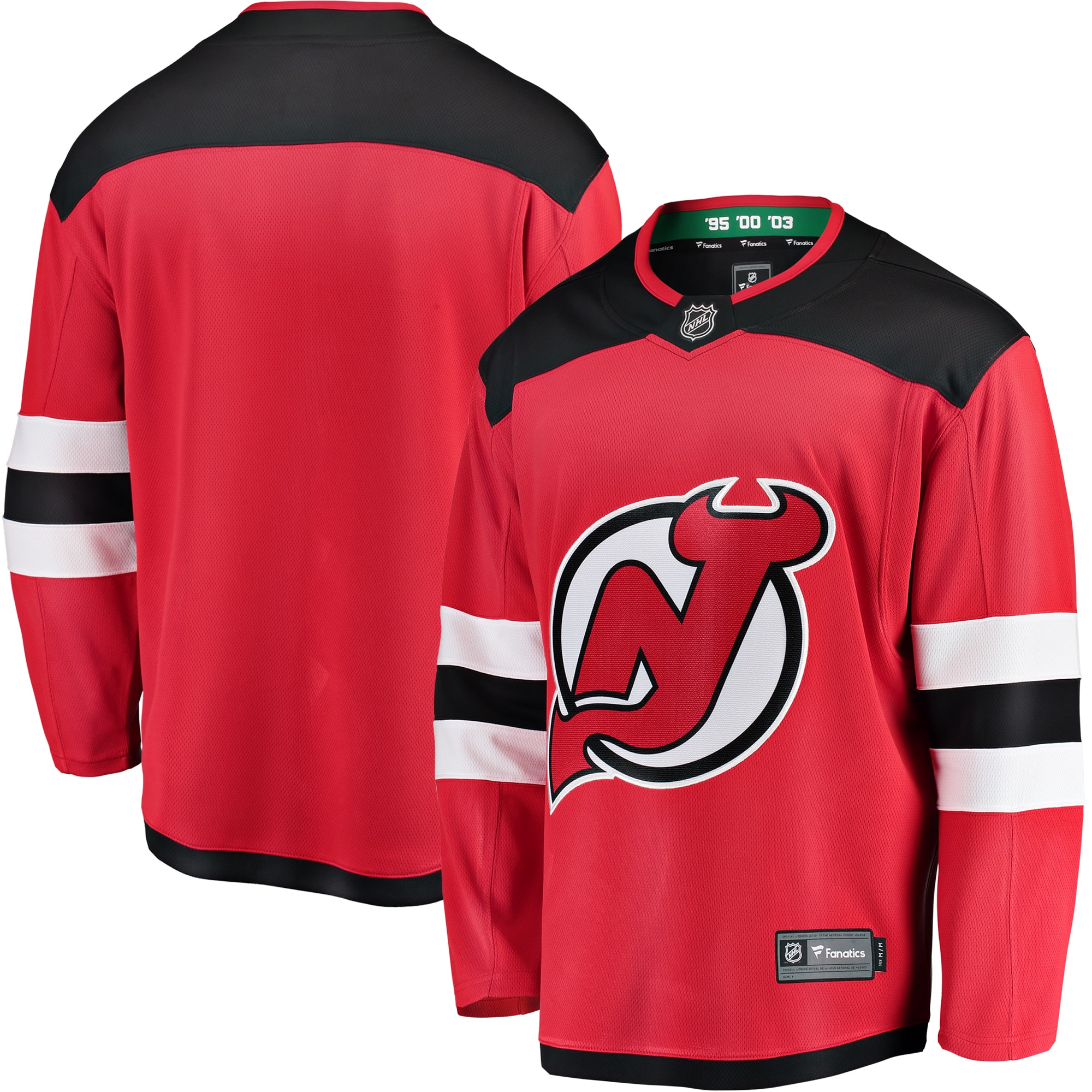 New Jersey Devils Fanatics Breakaway Home Jersey