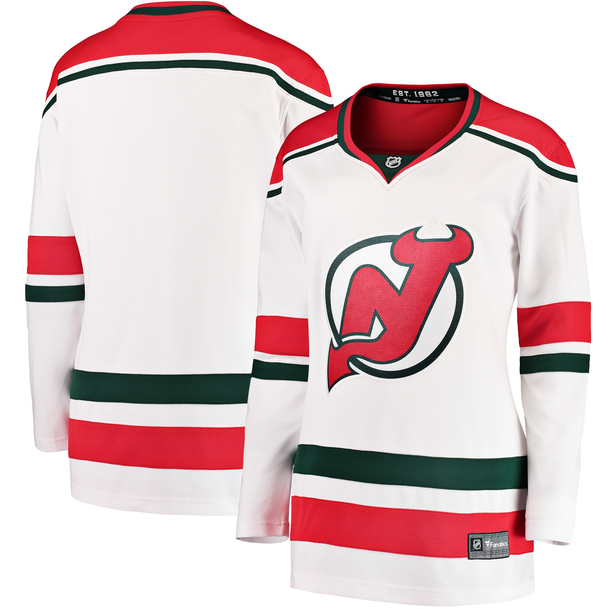 New Jersey Devils Fanatics Women's Alternate Breakaway Jersey - White