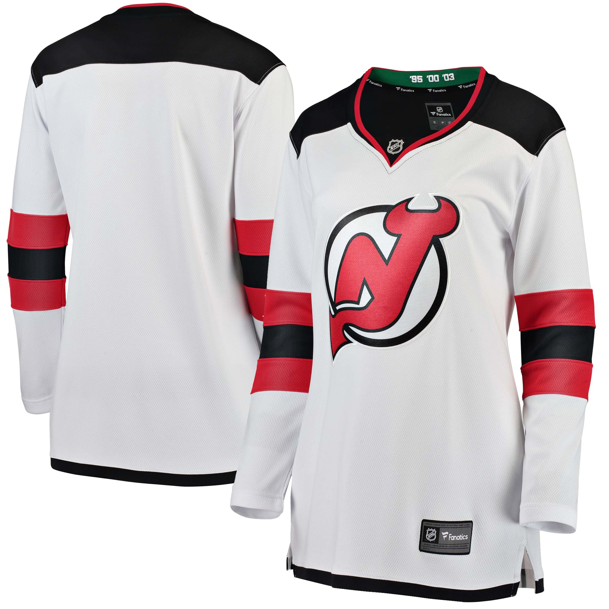 New Jersey Devils Fanatics Women's Away Breakaway Jersey