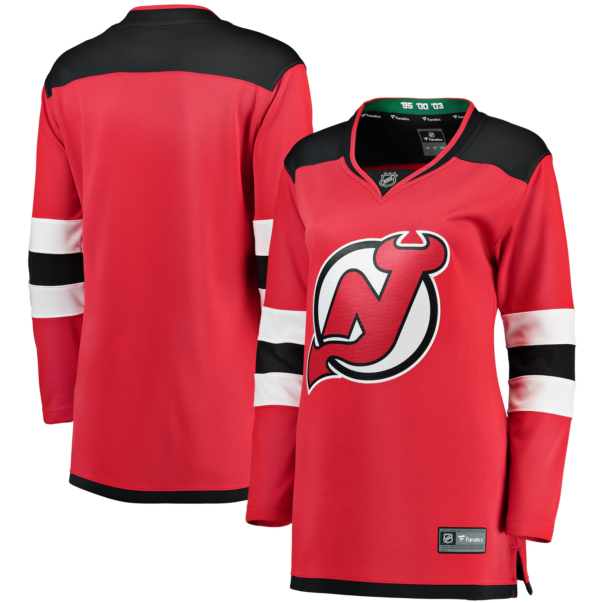 New Jersey Devils Fanatics Women's Home Breakaway Jersey